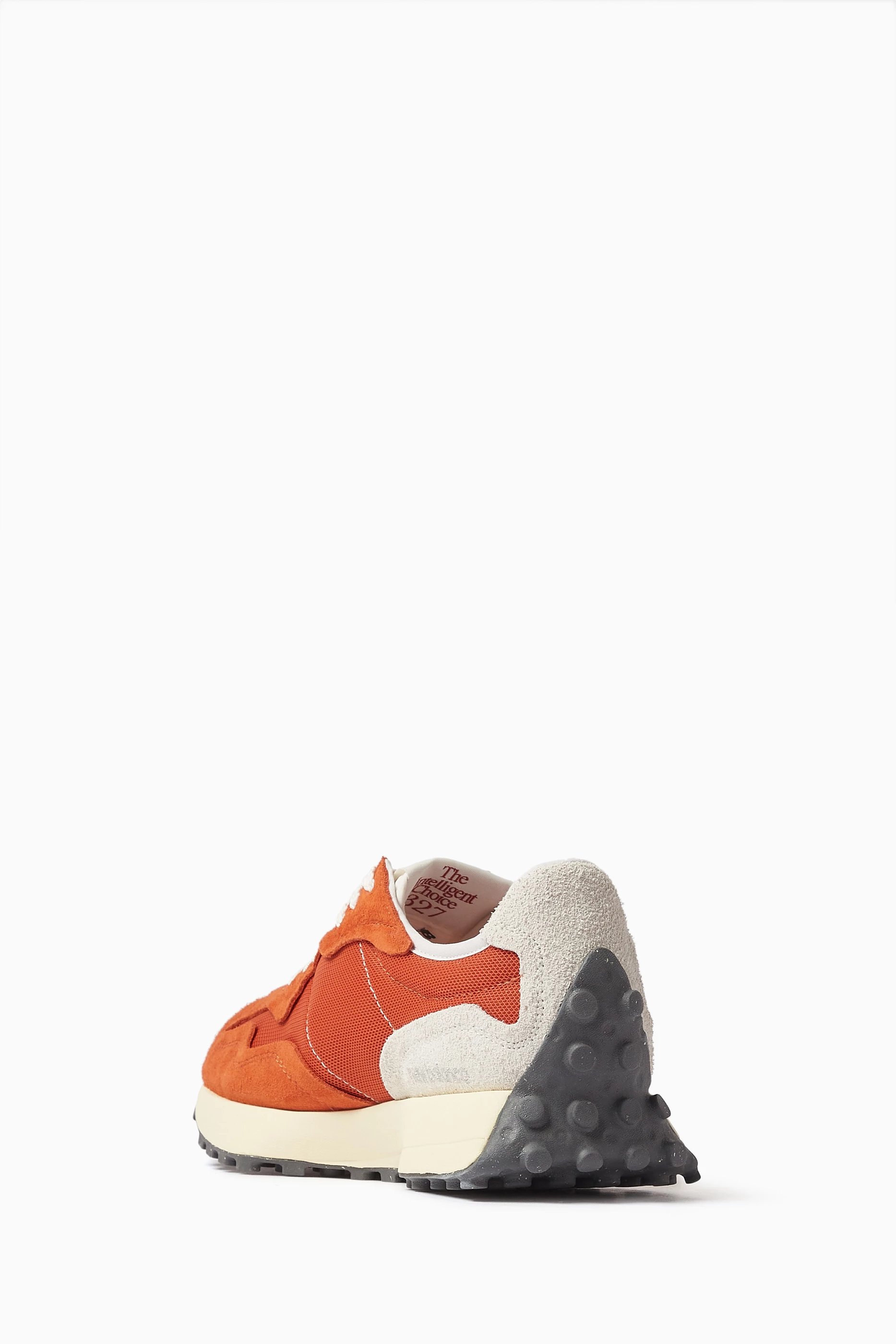 Buy New Balance Orange 327 Low top Sneakers in Leather Suede For Women Online Ounass UAE