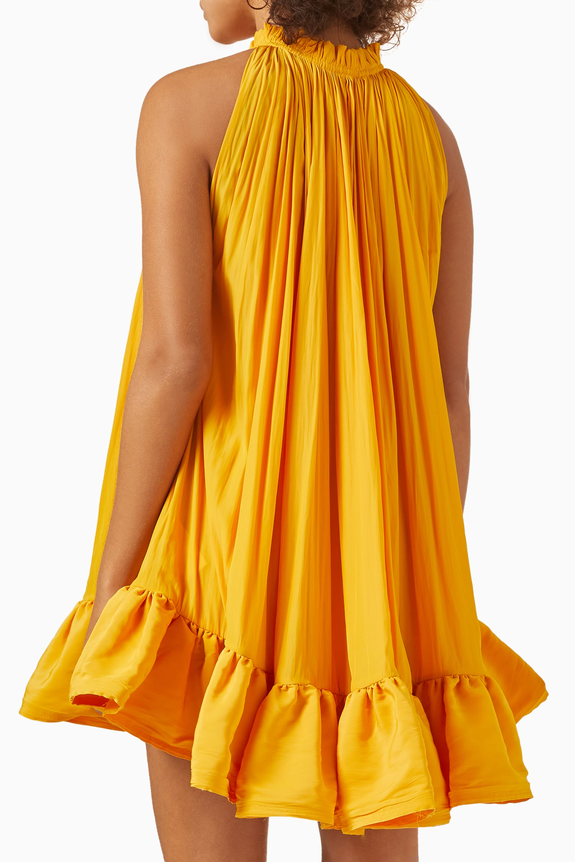 Yellow trendy dresses cheap