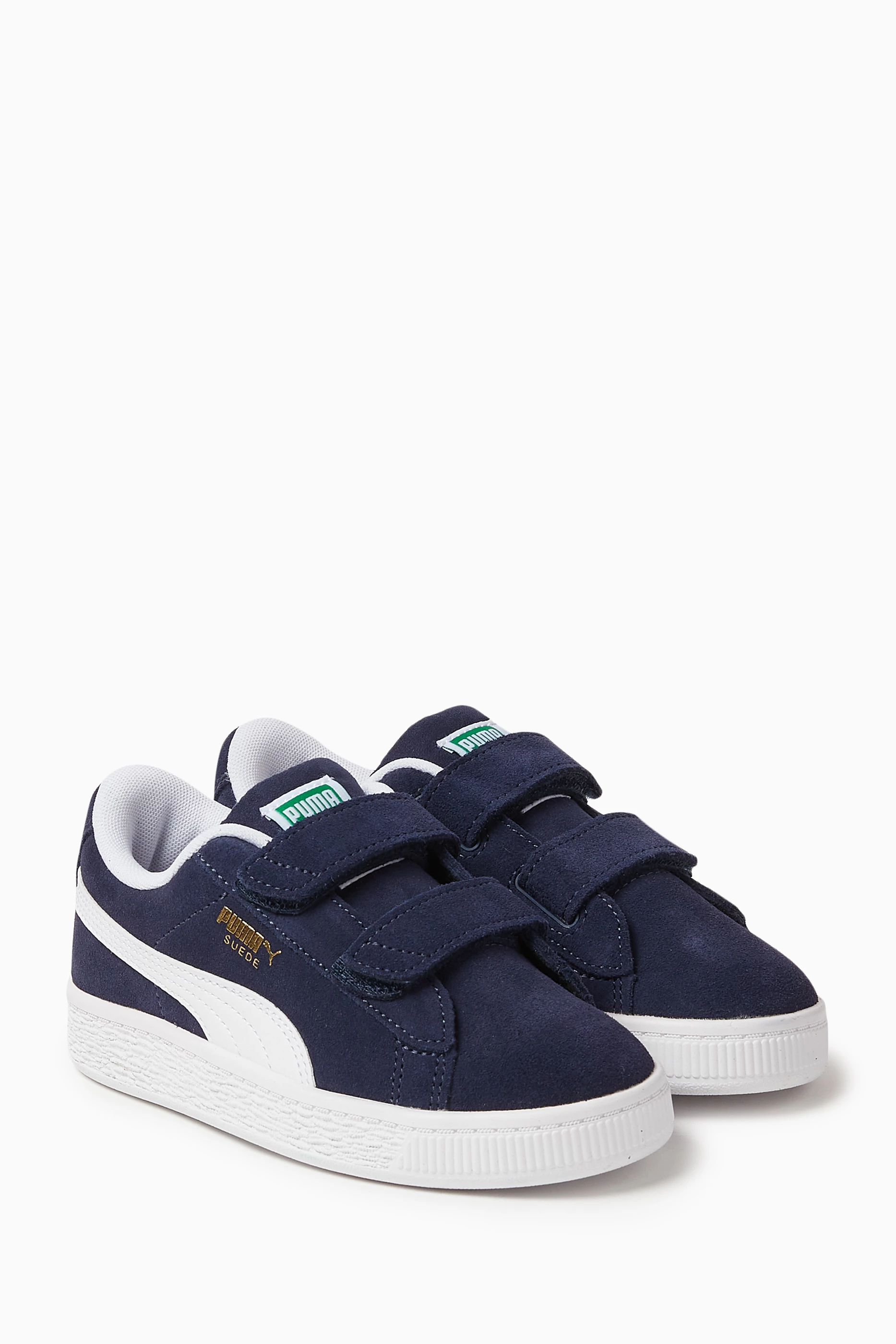 Buy Puma Black Classic Sneakers in Suede For Boys Online Ounass UAE
