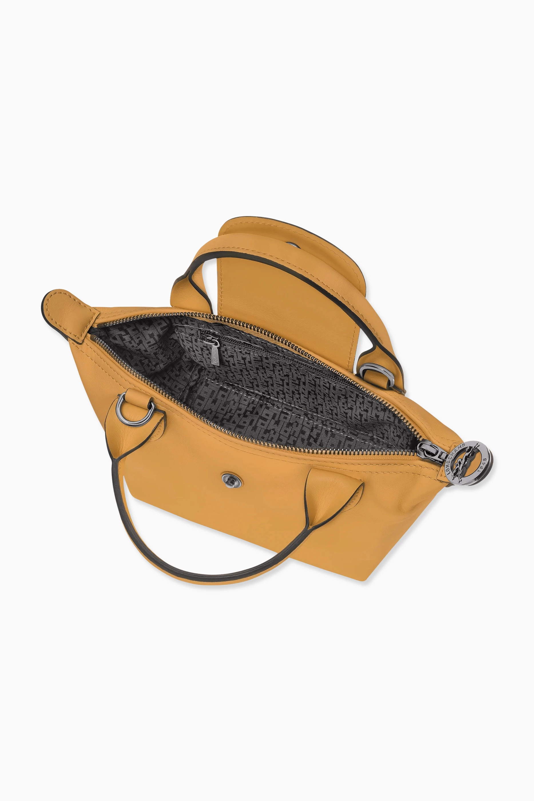 Buy Longchamp Yellow Mini Le Pliage Xtra Handbag in Leather For Women Online Ounass UAE