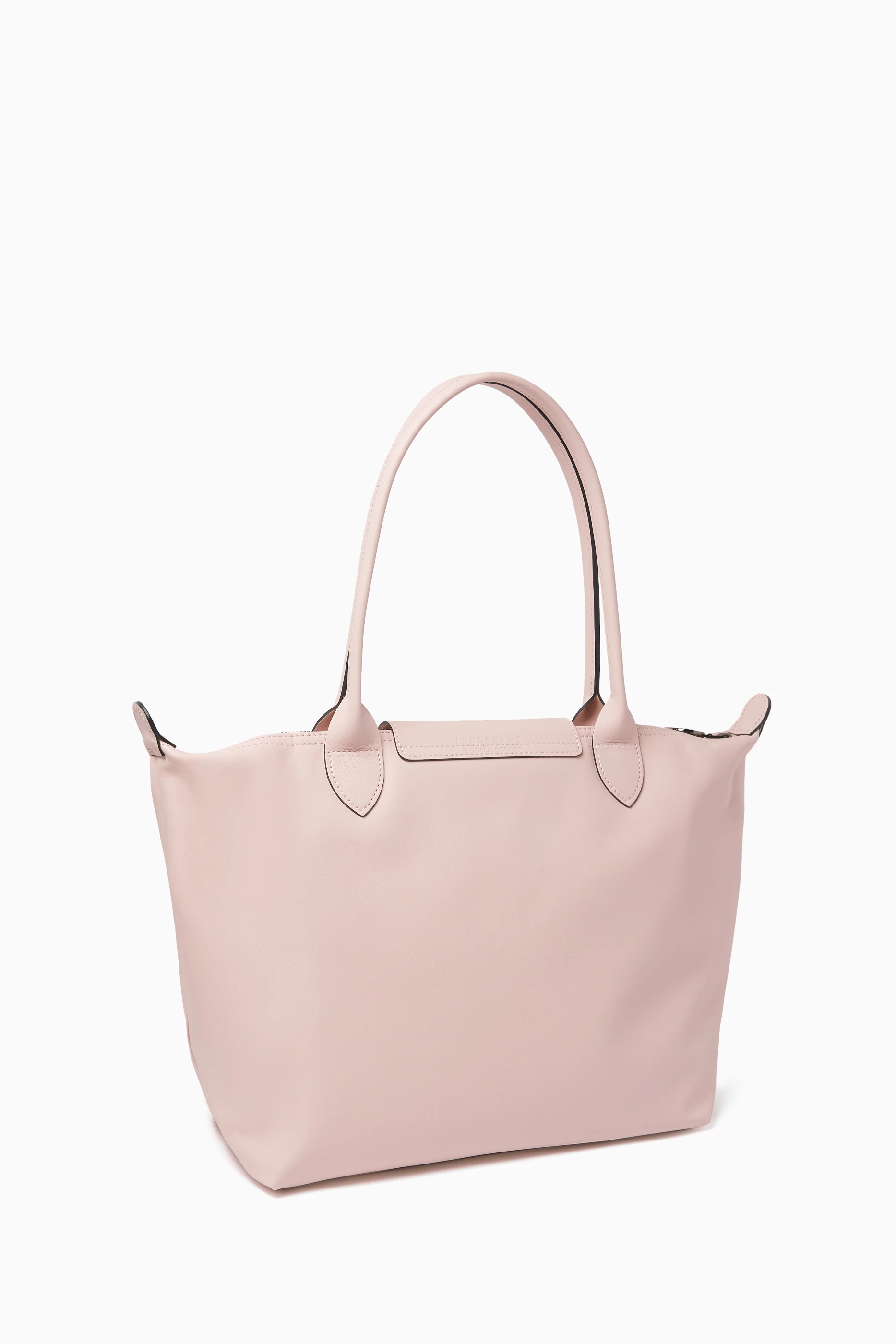 Buy Longchamp Pink Medium Le Pliage Xtra Bag in Leather For Women Online Ounass UAE