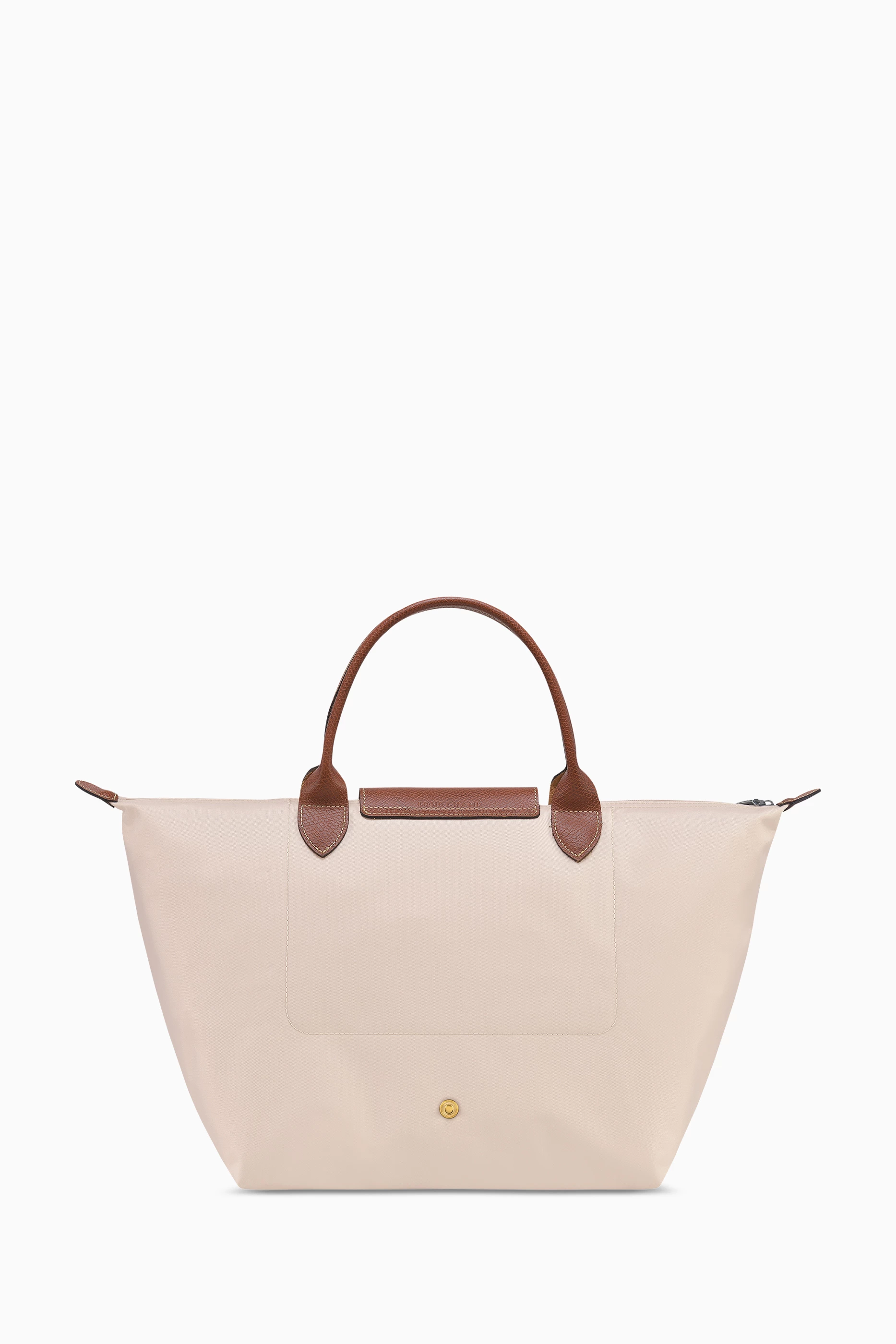Buy Longchamp Neutral Medium Le Pliage Original Bag in Canvas For Women Online Ounass UAE
