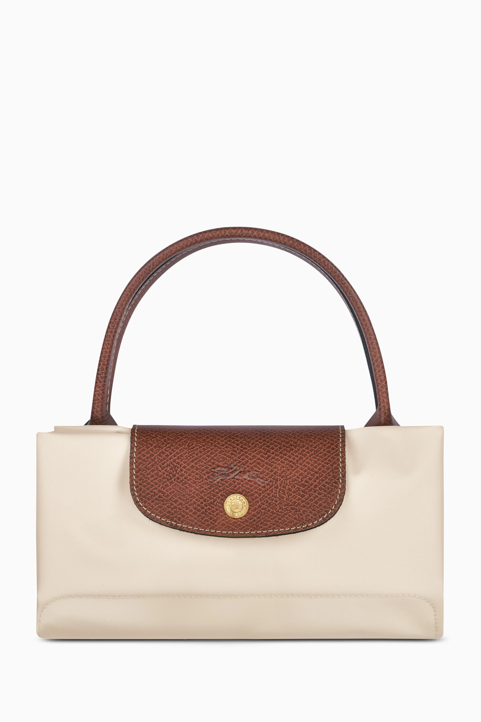 Buy Longchamp Neutral Medium Le Pliage Original Bag in Canvas For Women Online Ounass UAE