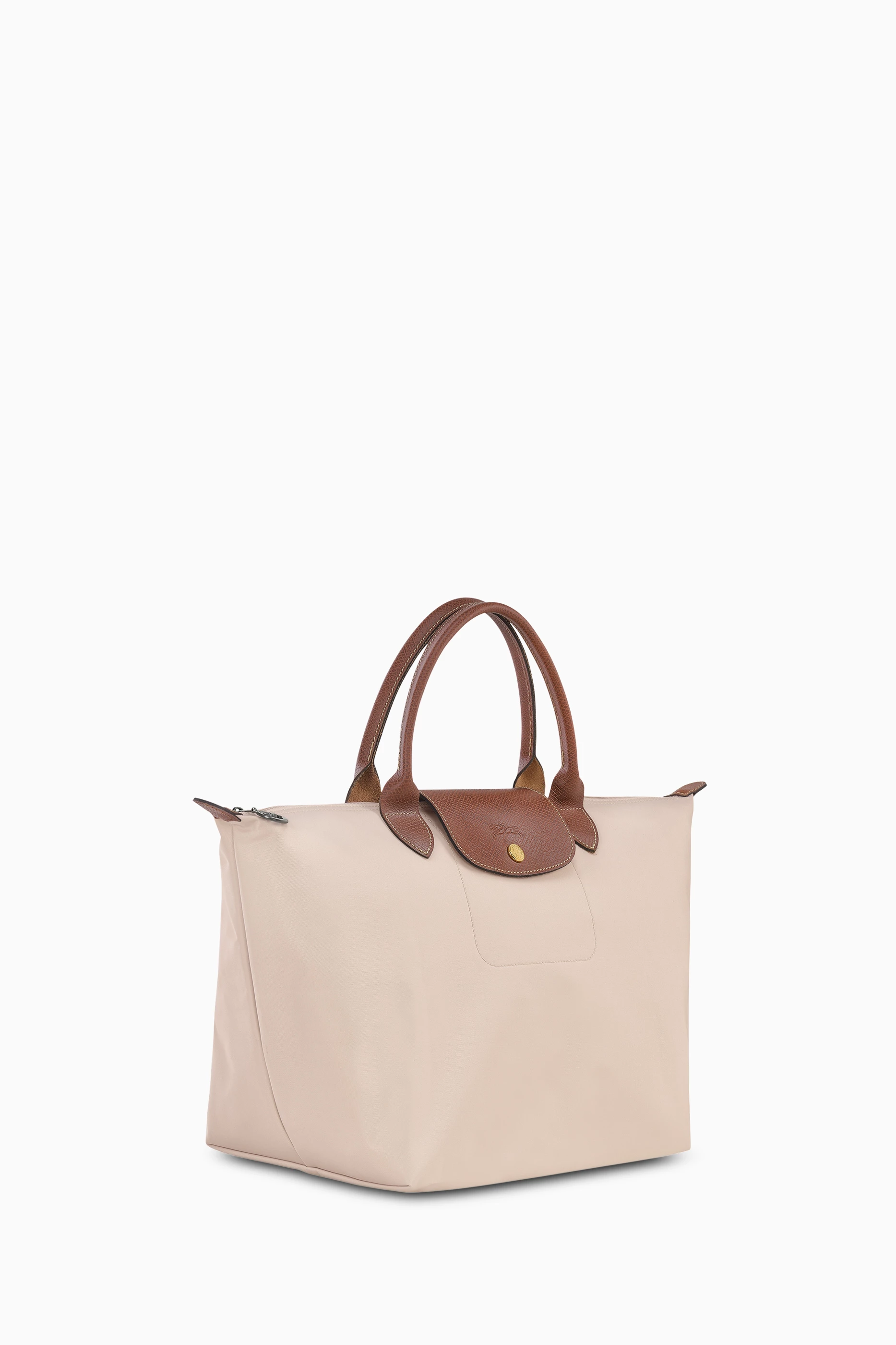 Buy Longchamp Neutral Medium Le Pliage Original Bag in Canvas For Women Online Ounass UAE