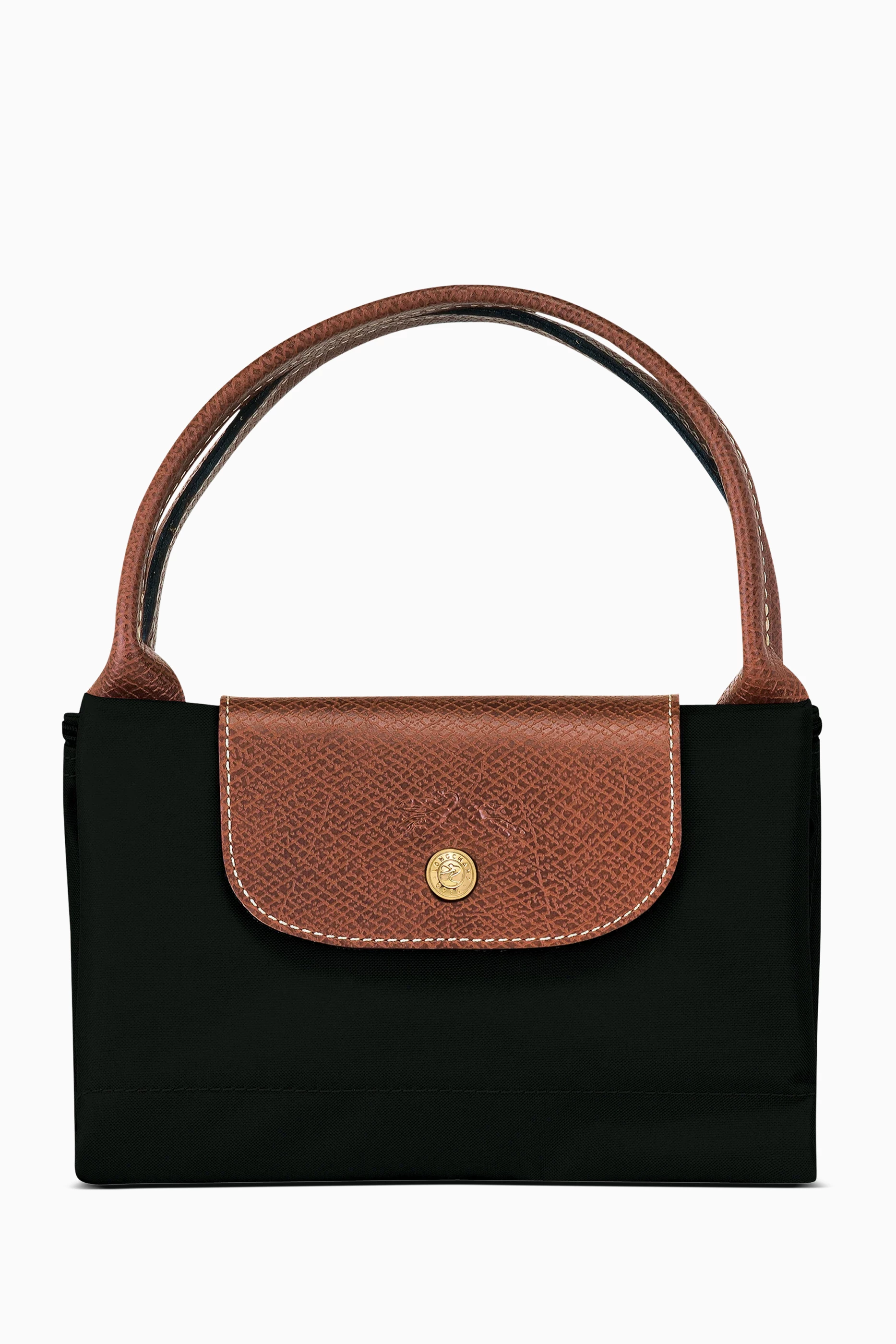 Buy Longchamp Black Medium Le Pliage Original Bag in Canvas For Women Online Ounass UAE