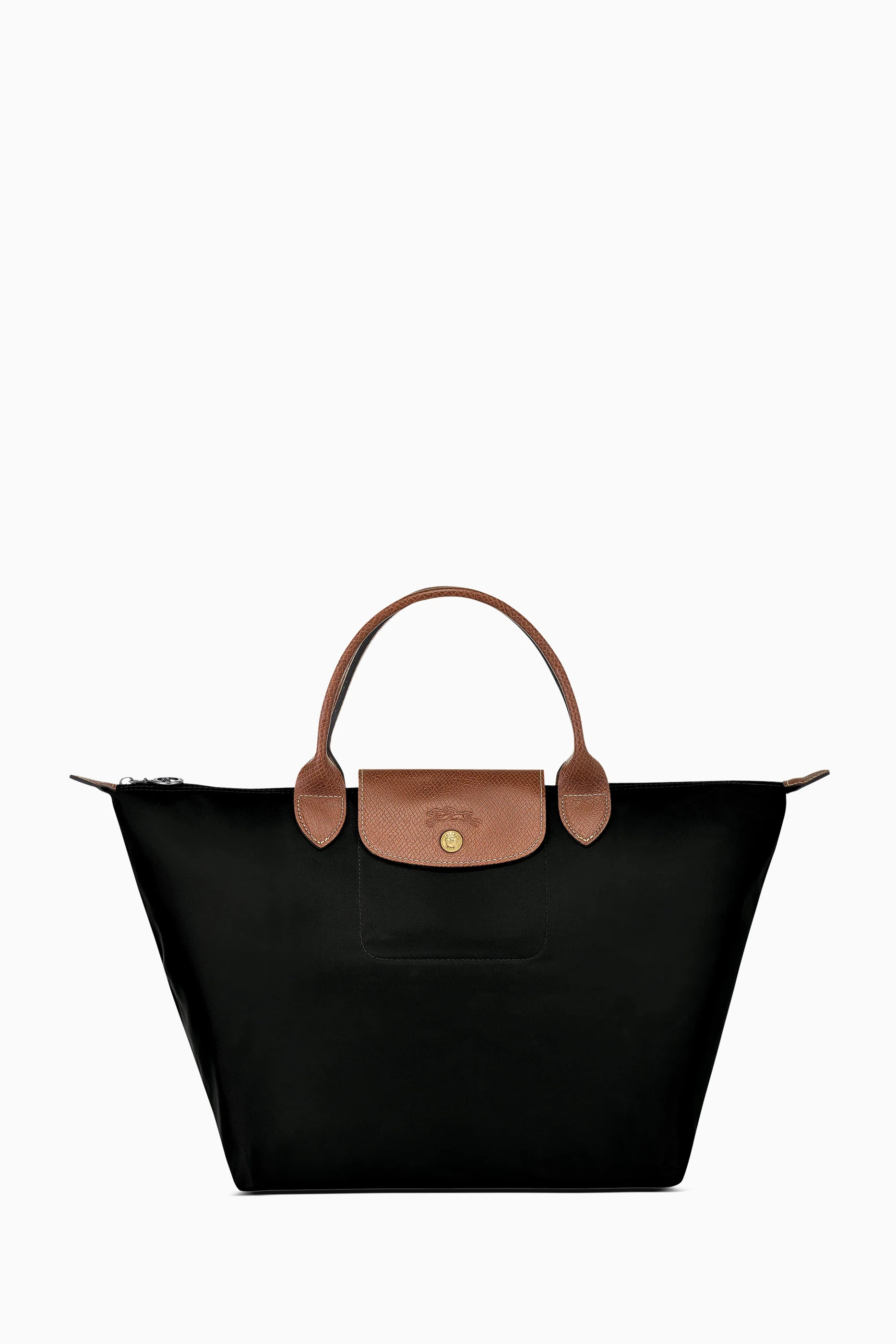 Buy Longchamp Black Medium Le Pliage Original Bag in Canvas For Women Online Ounass UAE