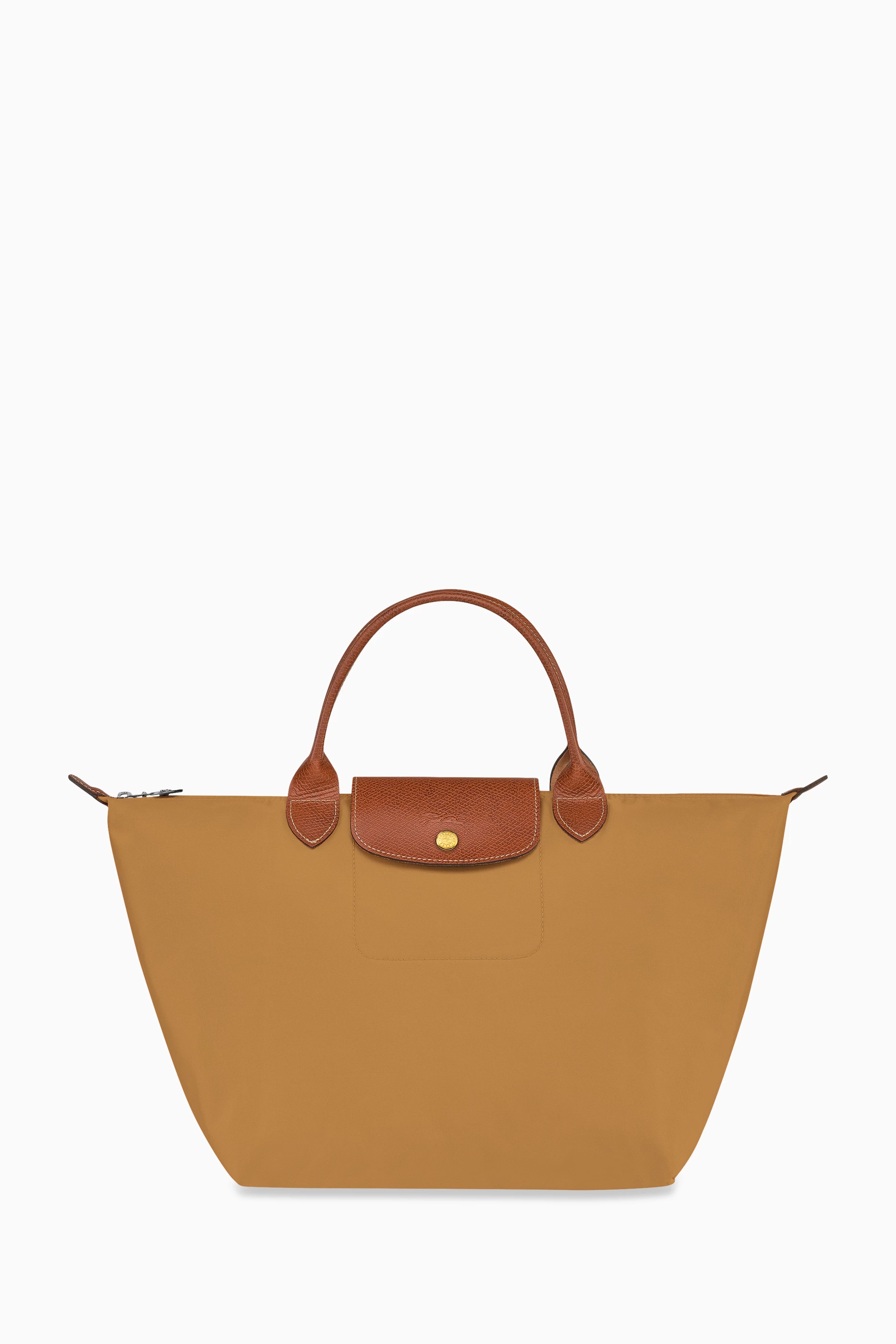 Buy Longchamp Brown Medium Le Pliage Original Bag in Canvas For Women Online Ounass UAE