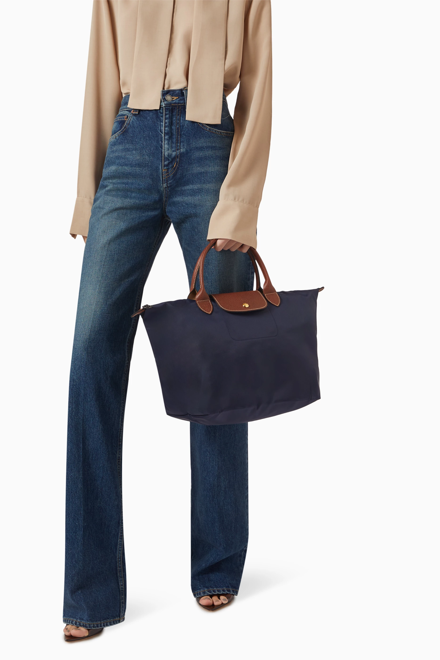 Longchamp jeans bag outlet