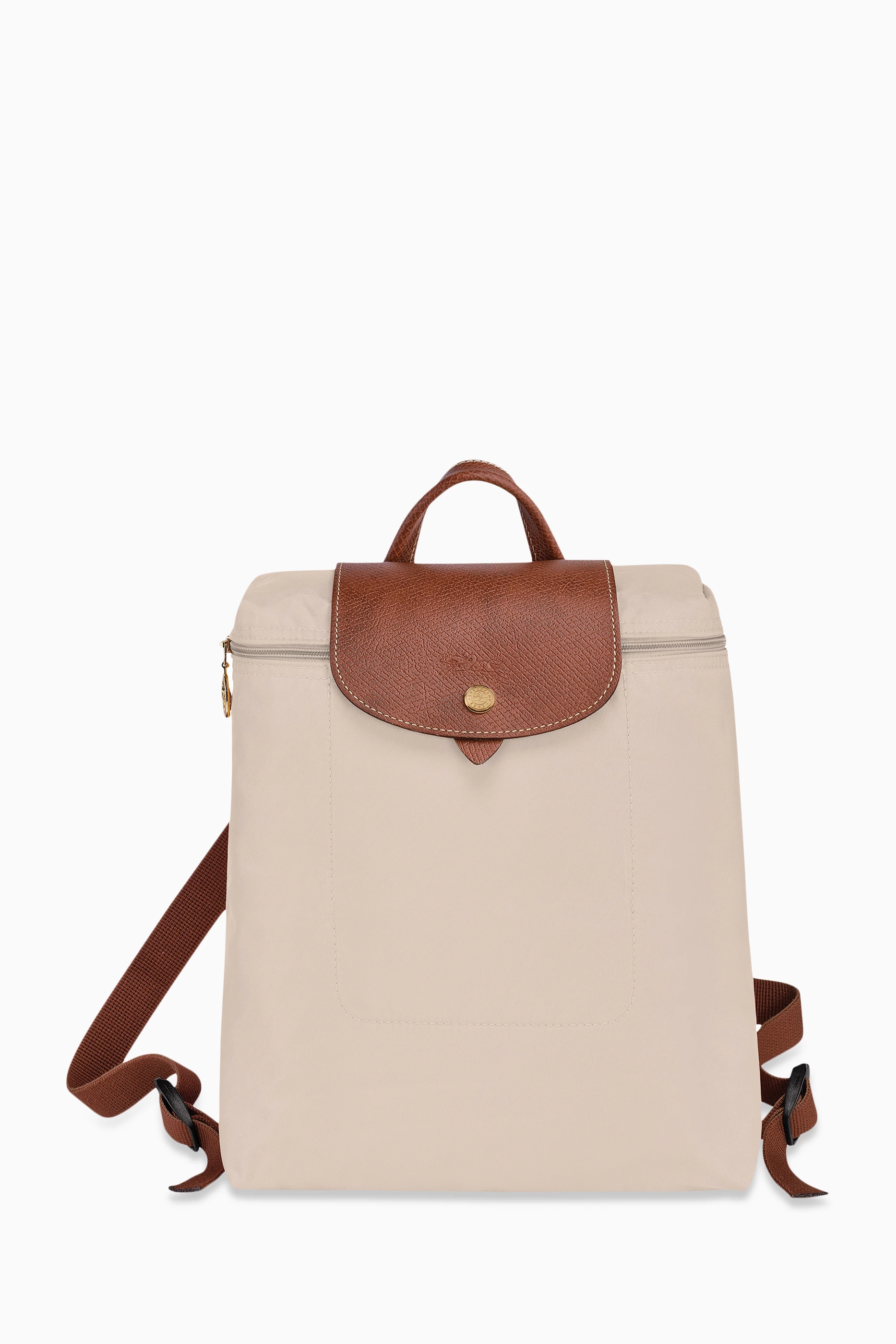 Buy Longchamp Neutral Medium Le Pliage Original Backpack in Canvas For Women Online Ounass UAE
