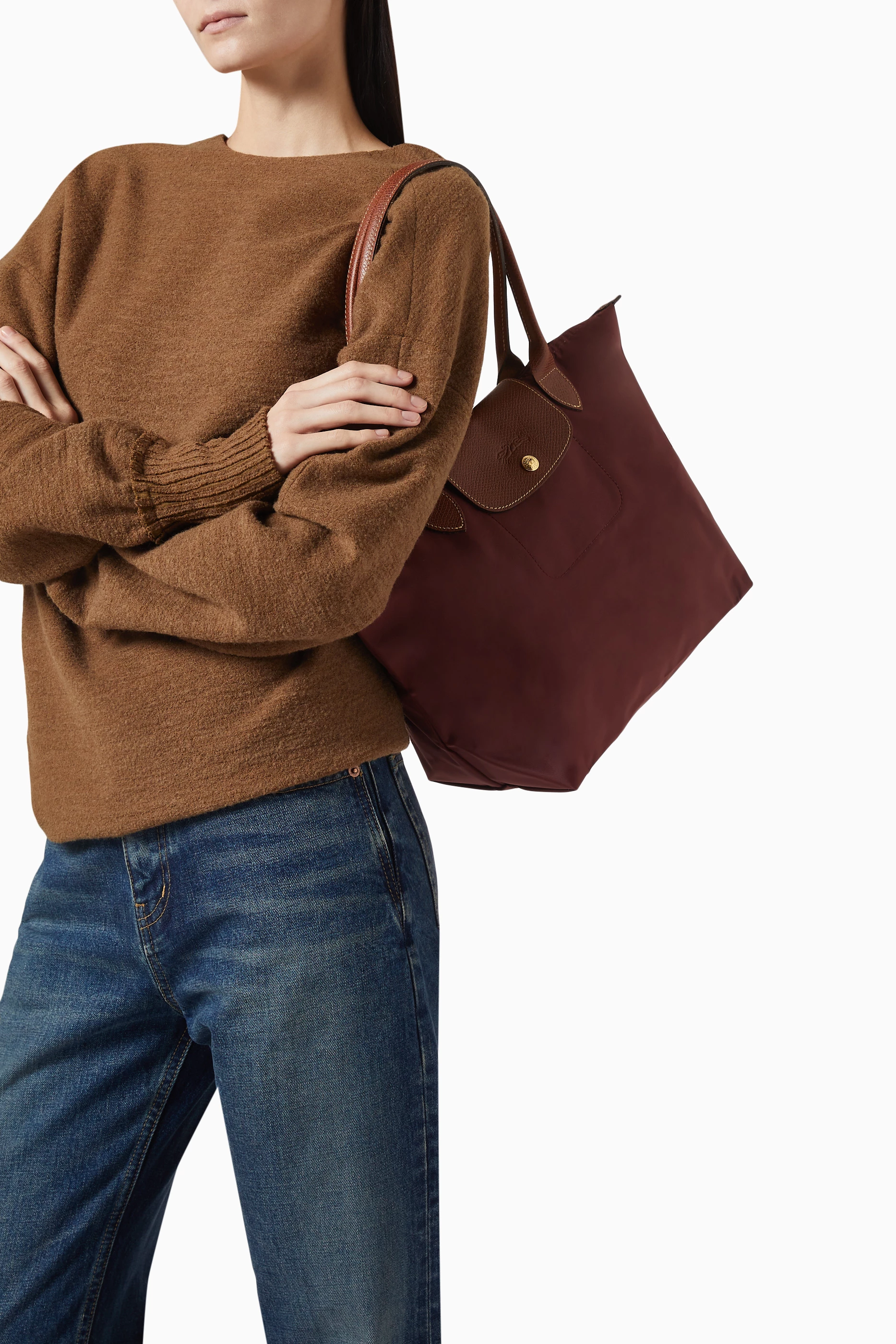 Longchamp burgundy best sale