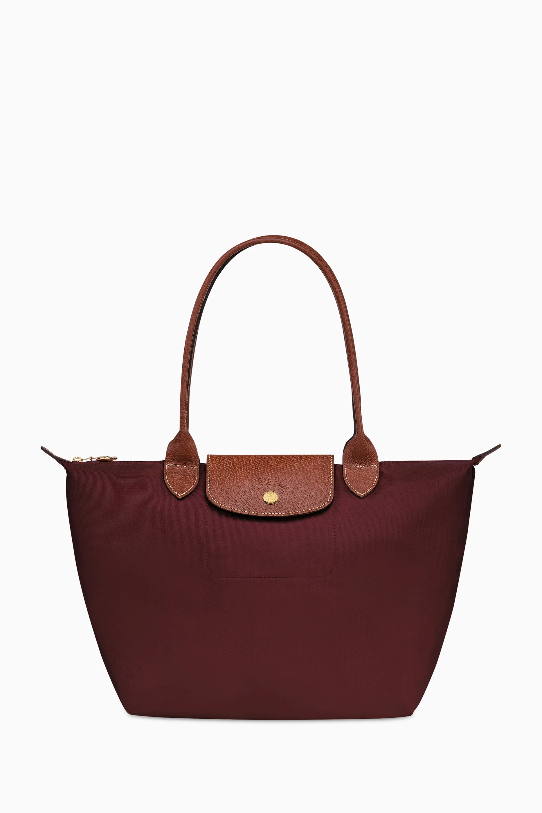 Buy Longchamp Burgundy Le Pliage Original Tote Bag in Canvas For Women Online Ounass UAE