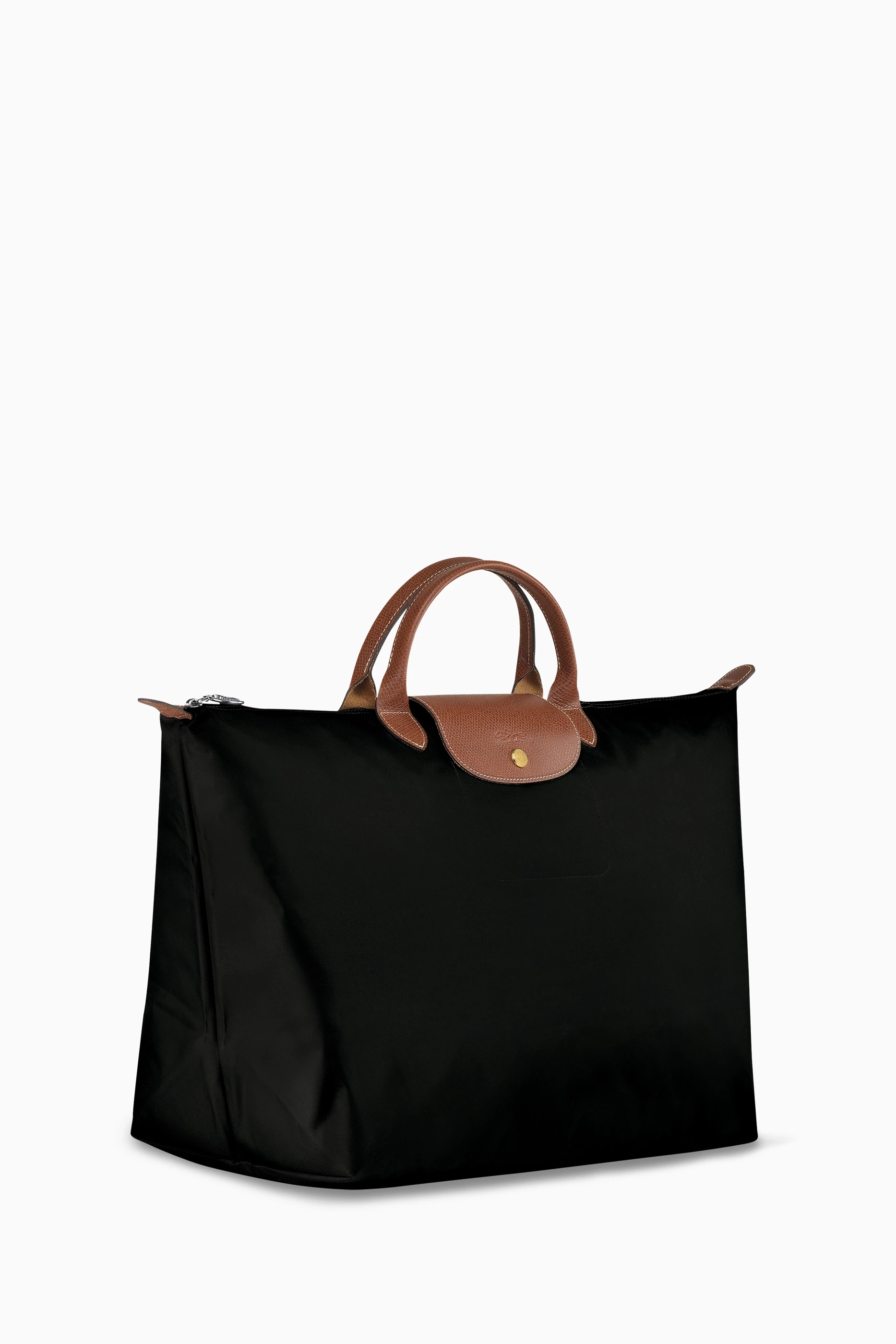Buy Longchamp Black Medium Le Pliage Original Travel Bag in Canvas For Women Online Ounass UAE