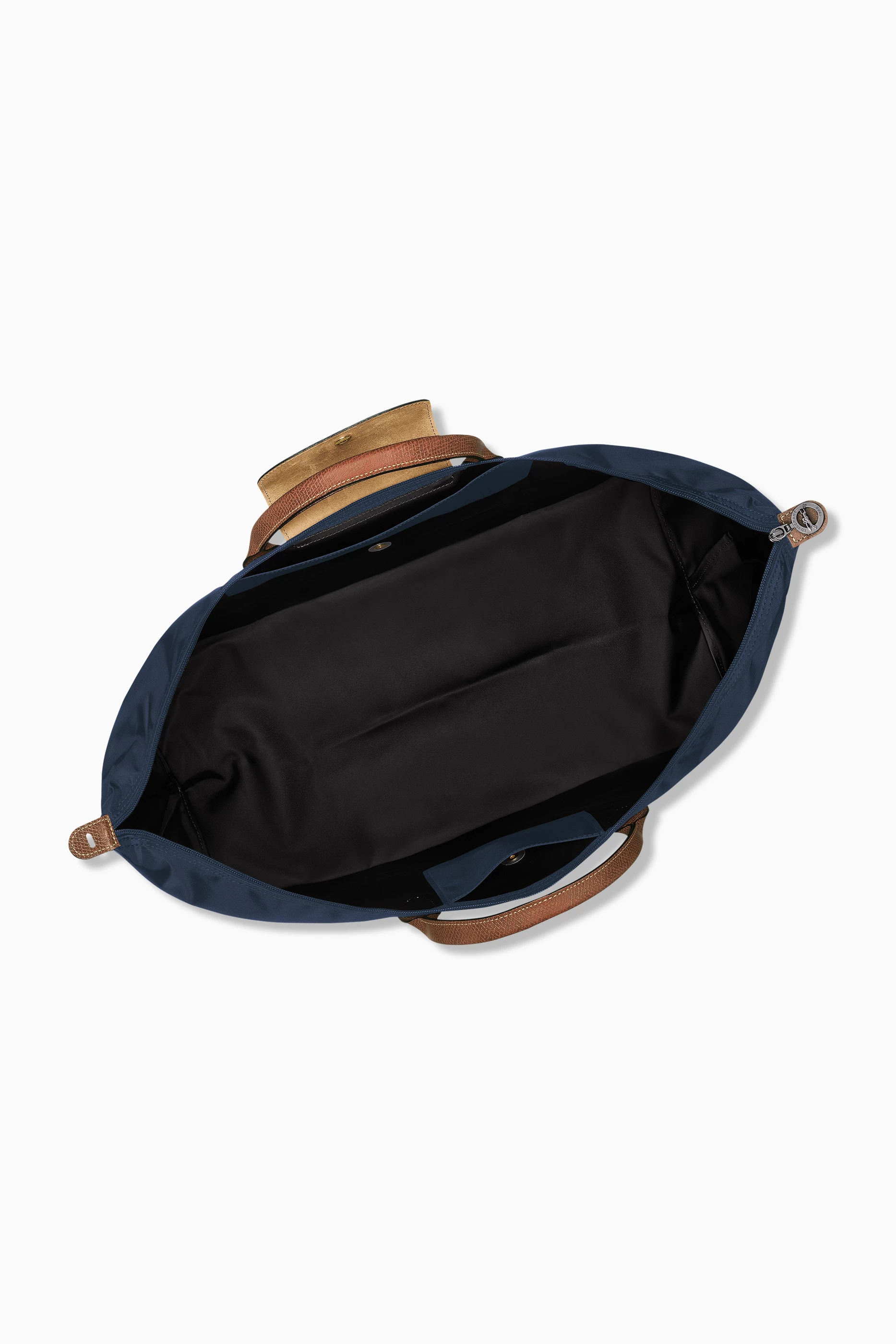 Buy Longchamp Blue Medium Le Pliage Original Travel Bag in Canvas