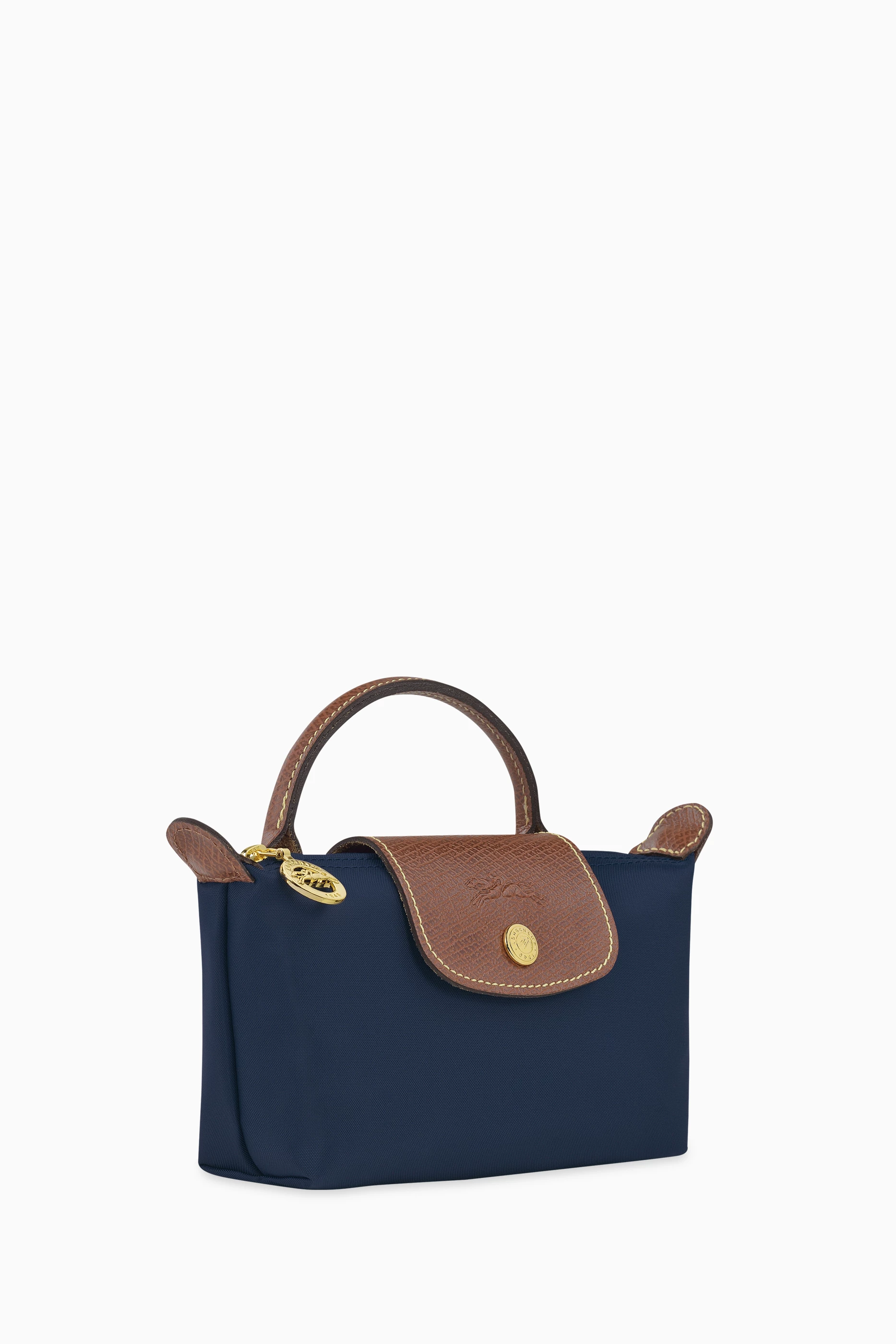 Buy Longchamp Blue Mini Le Pliage Original Clutch in Canvas For Women Online Ounass UAE