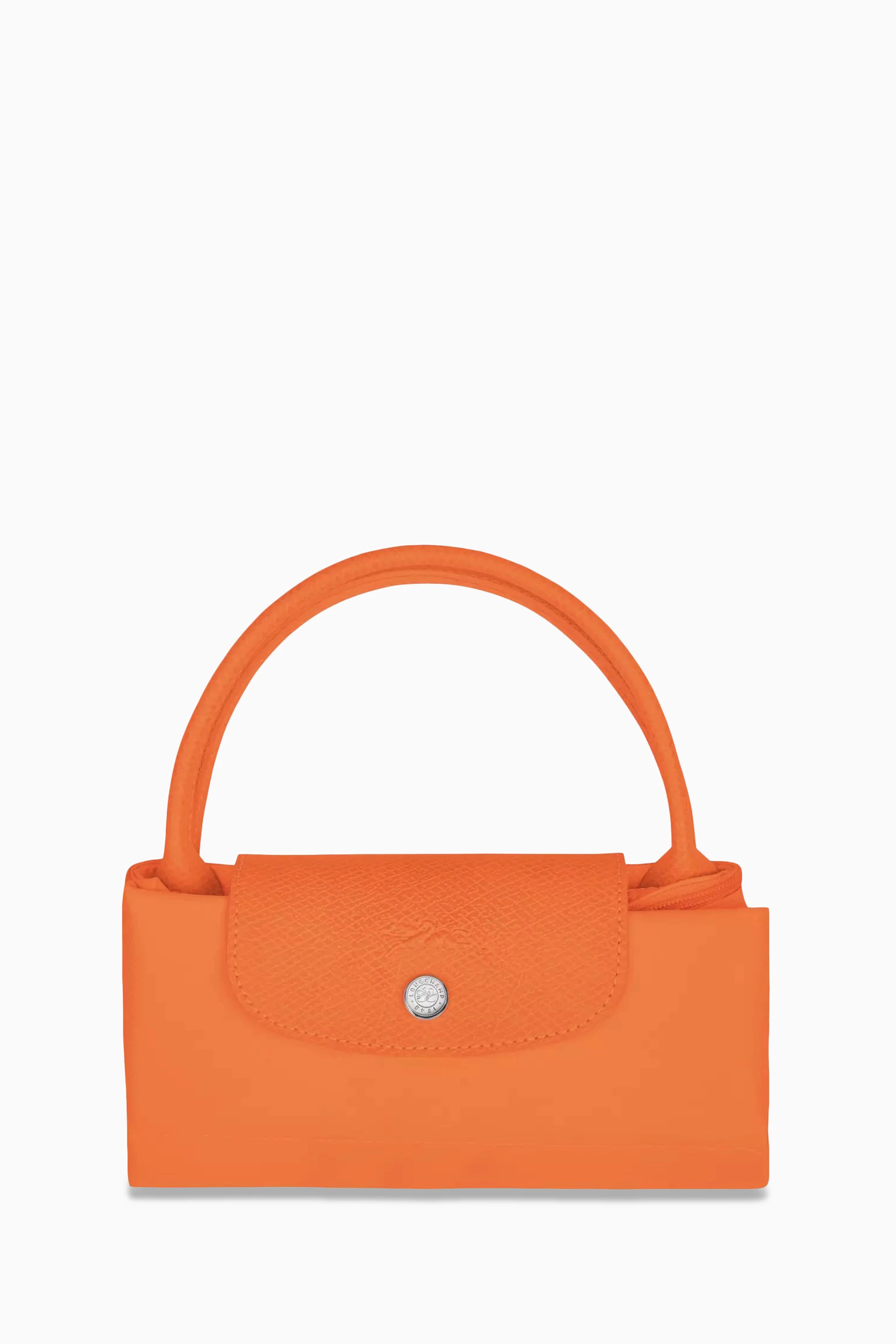 Buy Longchamp Orange Small Le Pliage Bag in Recycled Canvas For Women Online Ounass UAE