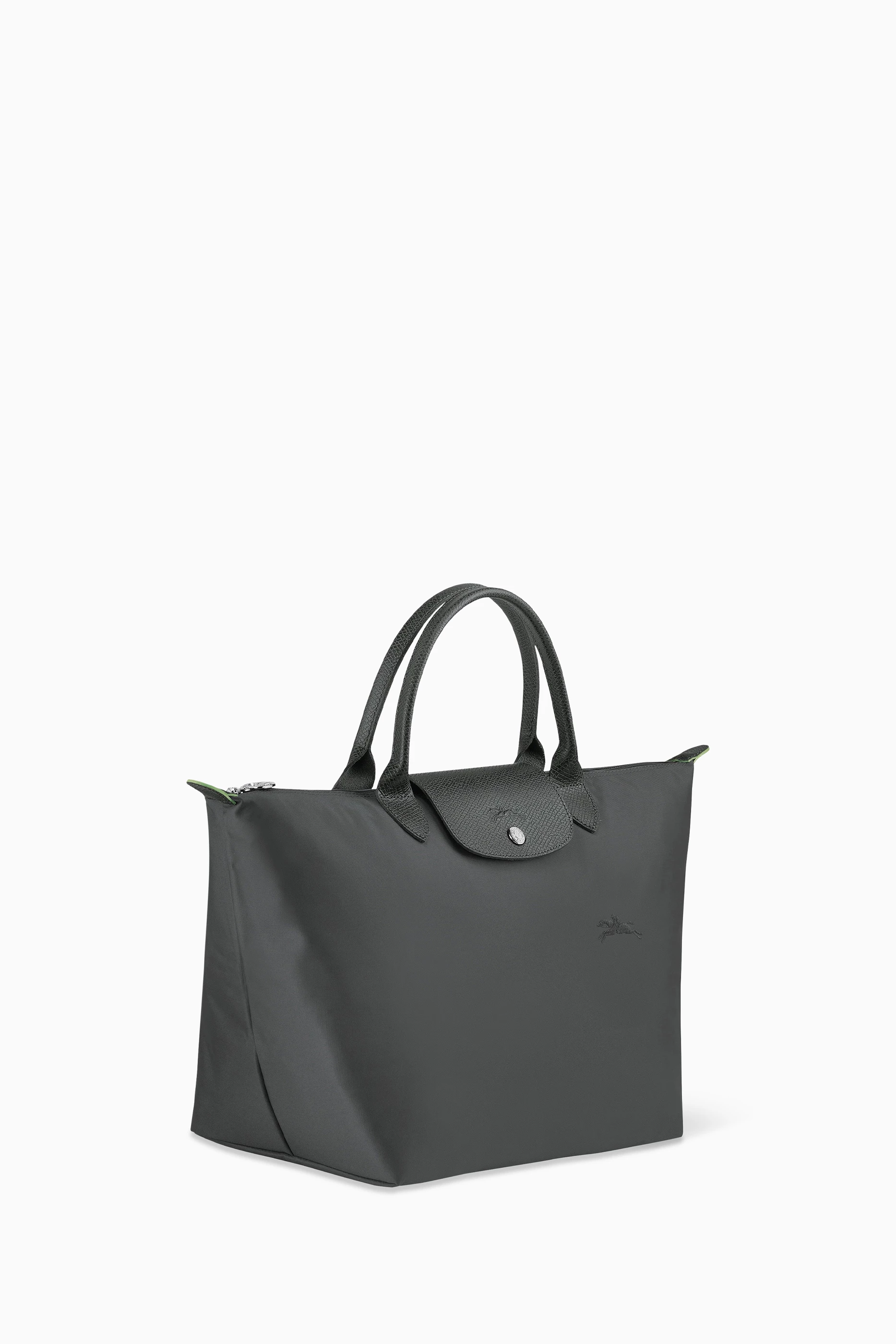 Buy Longchamp Grey Medium Le Pliage Bag in Recycled Canvas For Women Online Ounass UAE