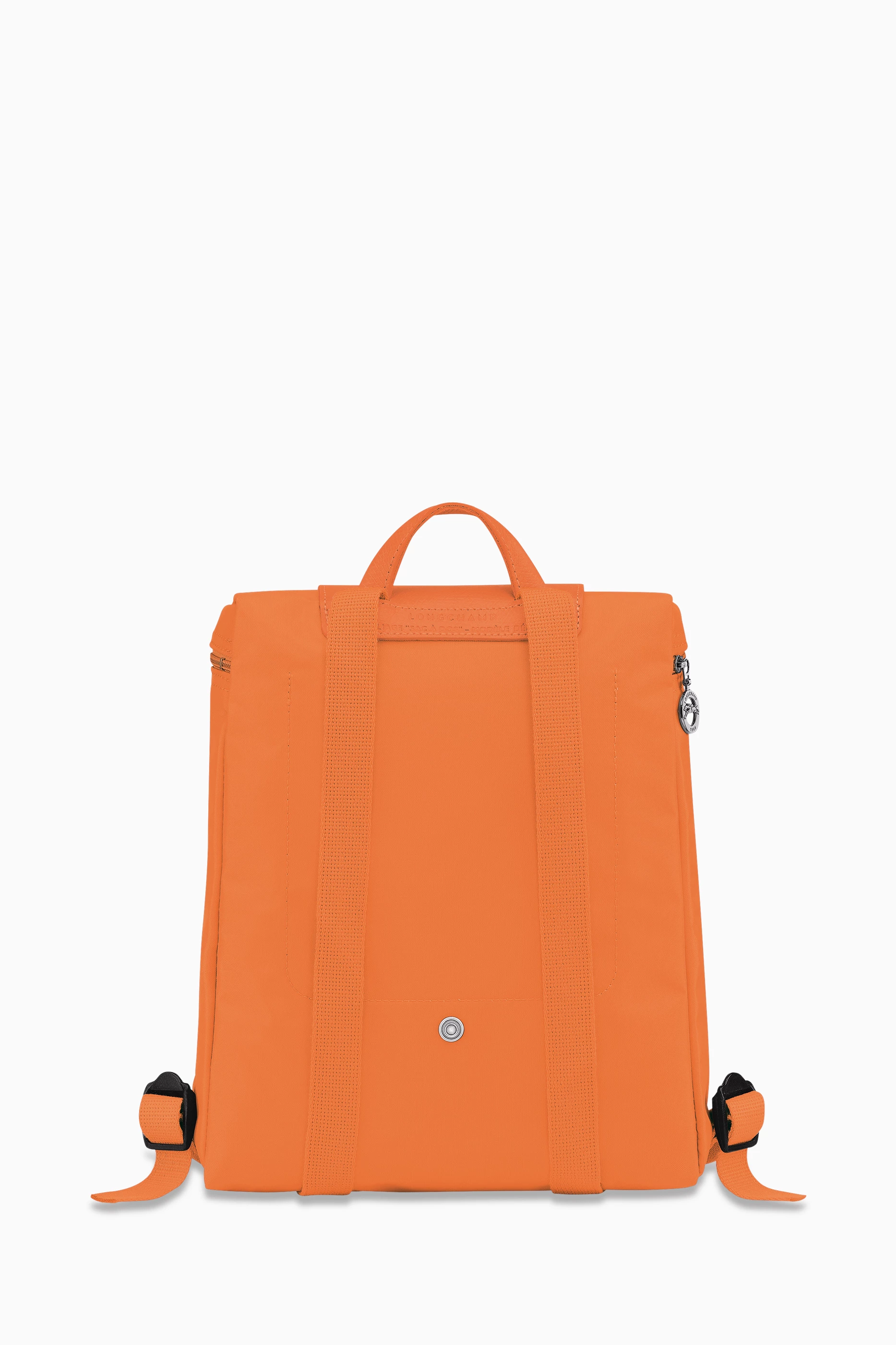 Orange longchamp backpack sales