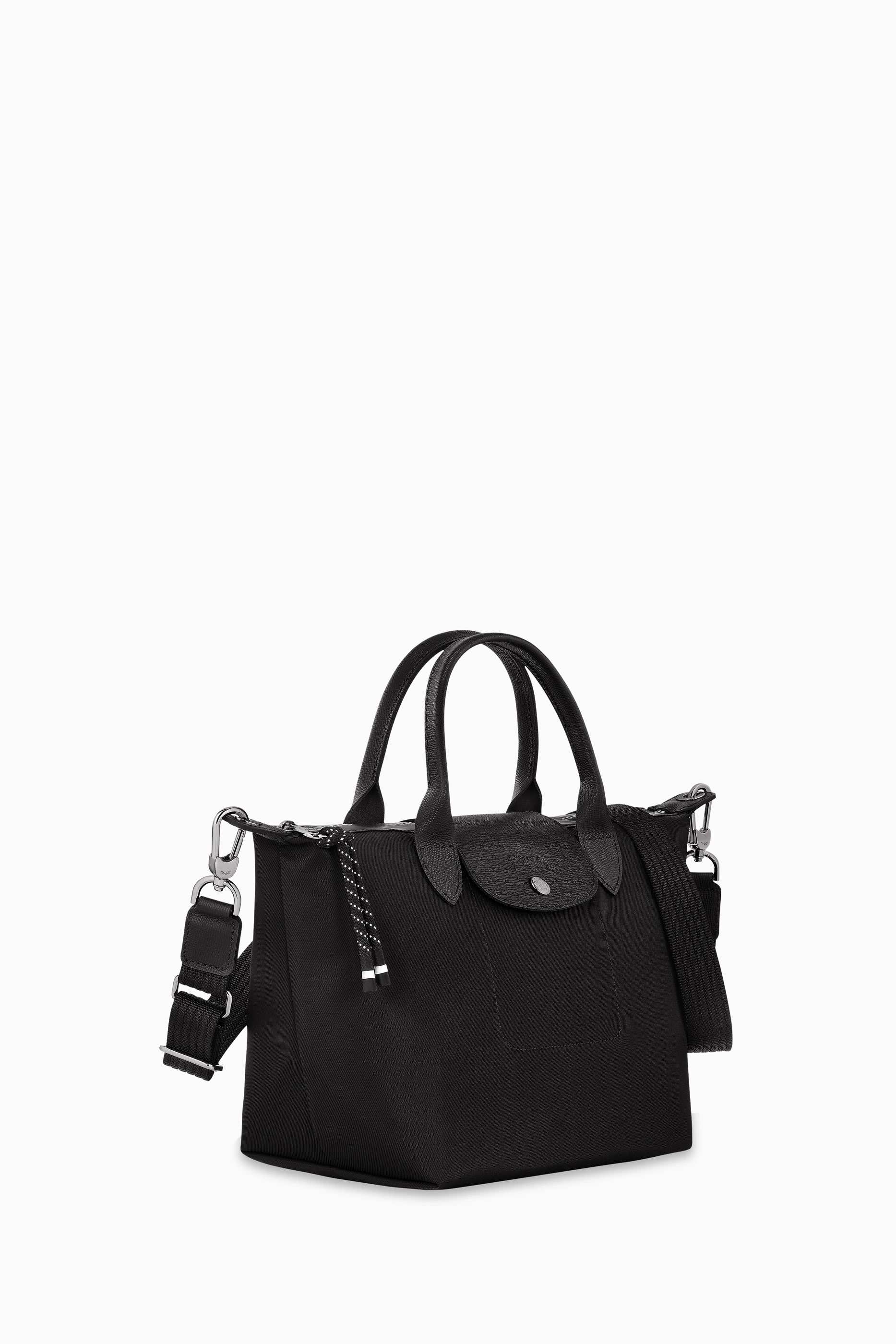 Buy Longchamp Black Small Le Pliage Energy Bag in Recycled Canvas For Women Online Ounass UAE
