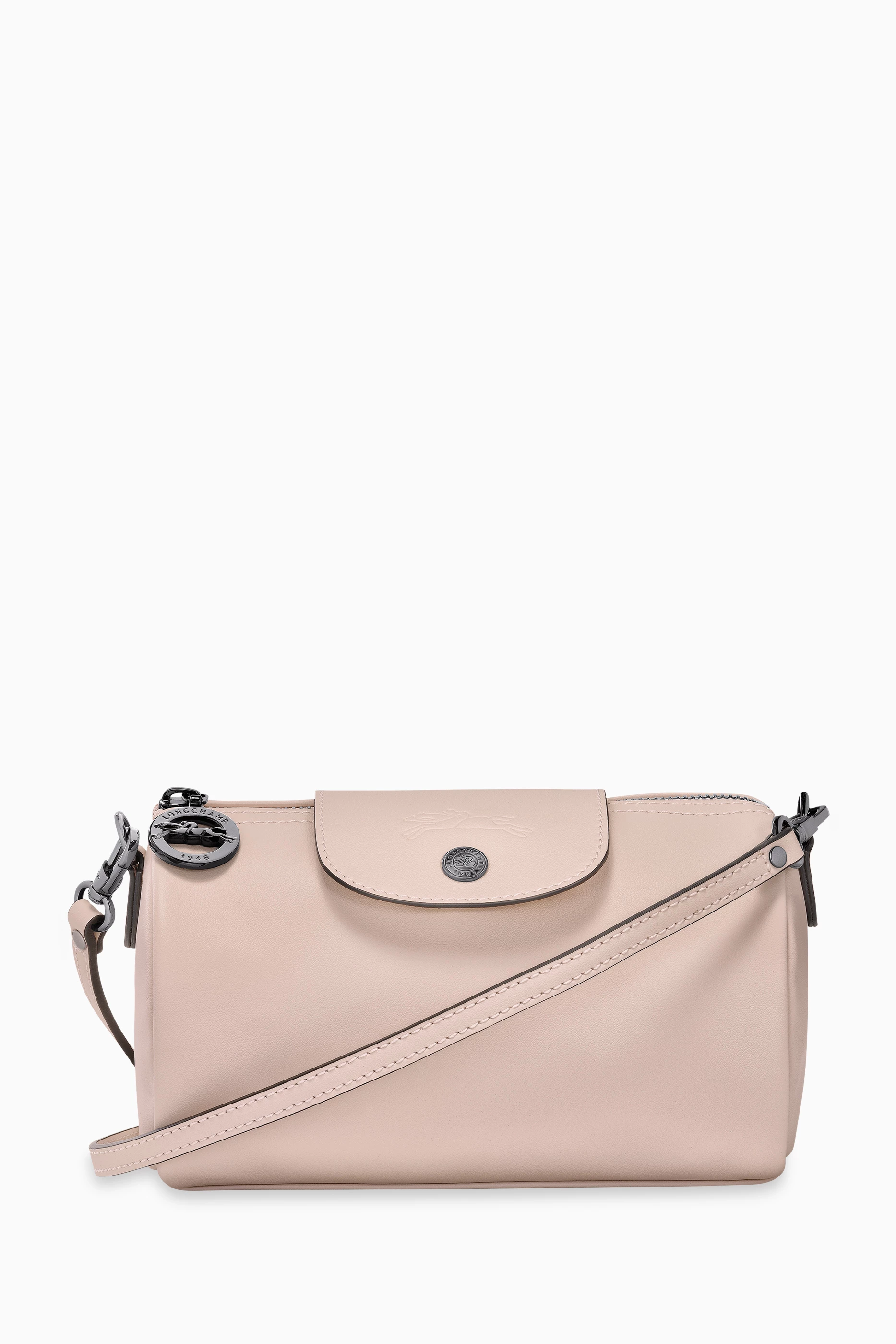 Buy Longchamp Pink Mini Le Pliage Xtra Crossbody Bag in Leather For Women Online Ounass UAE