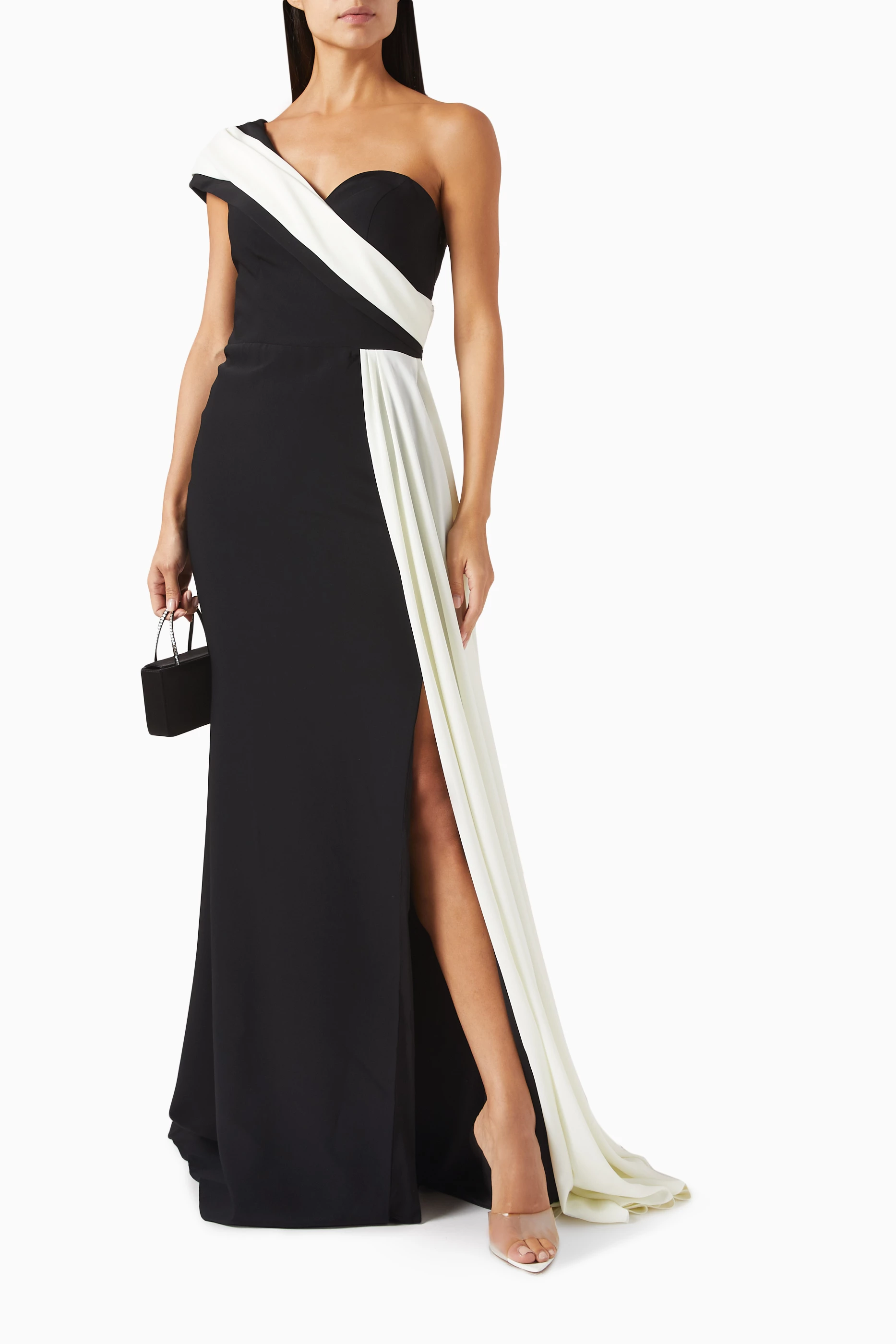 Monochrome maxi dress 2025