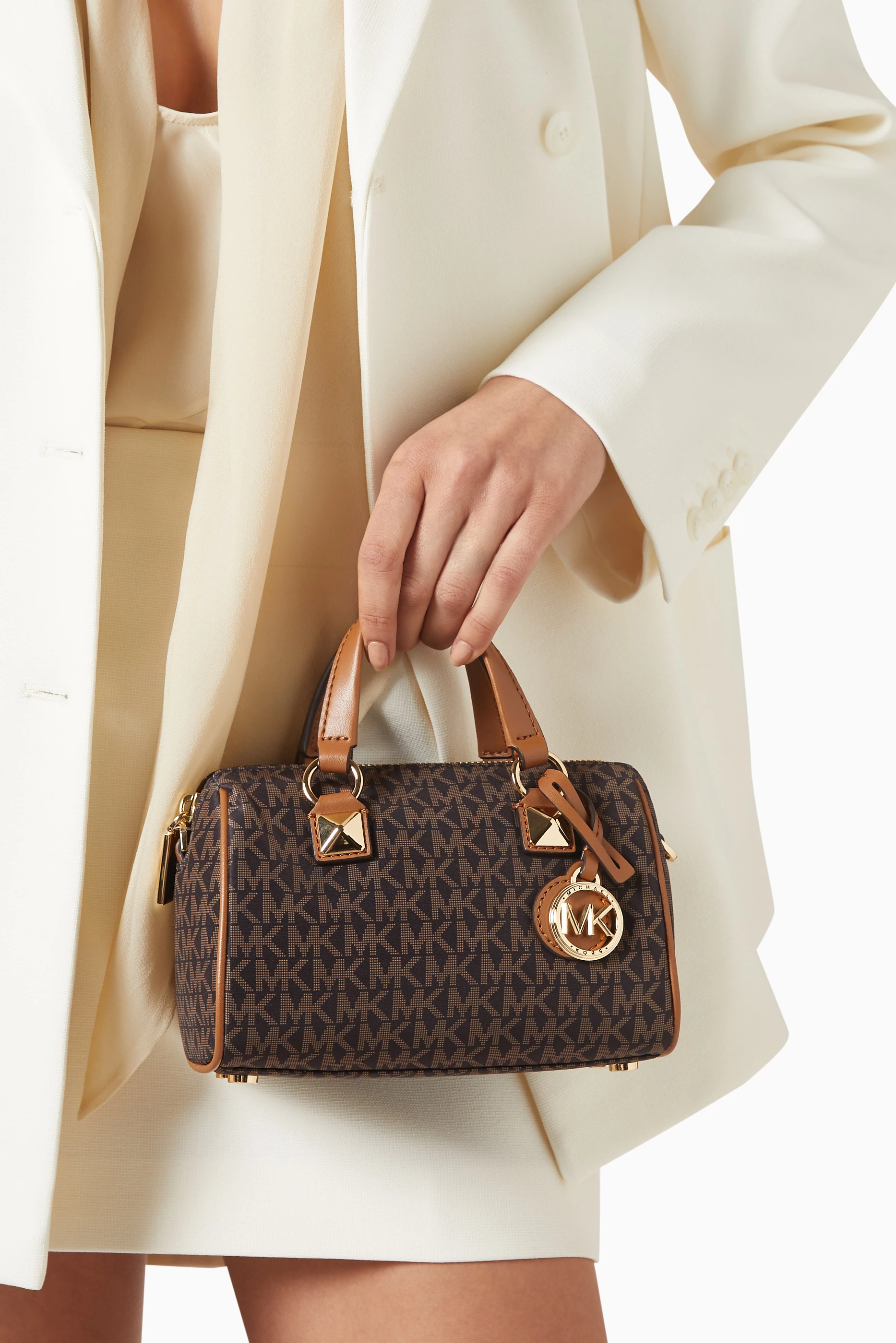 Small Duffle Mk Duffle Bag Price Indiamart Michael Kors Fulton - Main Image