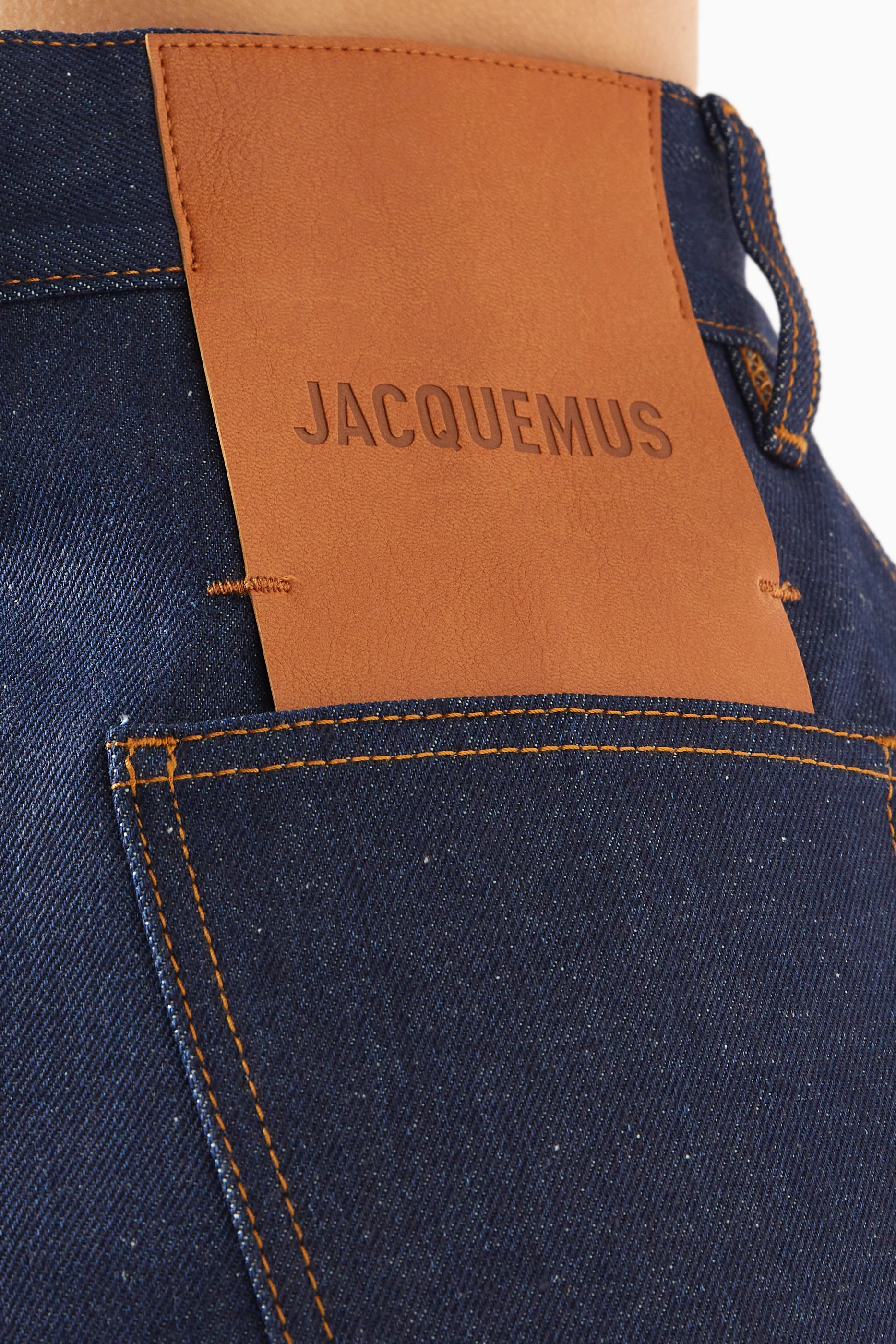 Buy Jacquemus Blue La Jupe De-Nîmes Skirt in Denim For Women