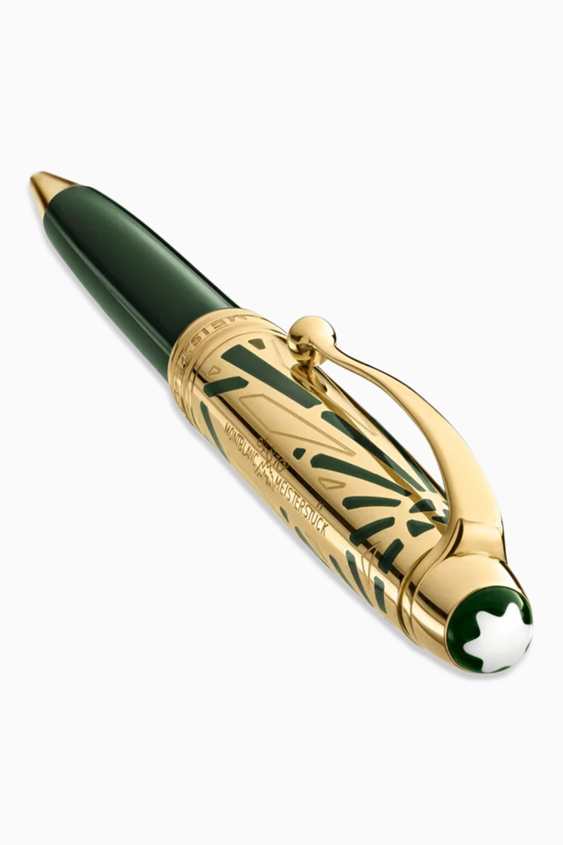 Montblanc green pen best sale