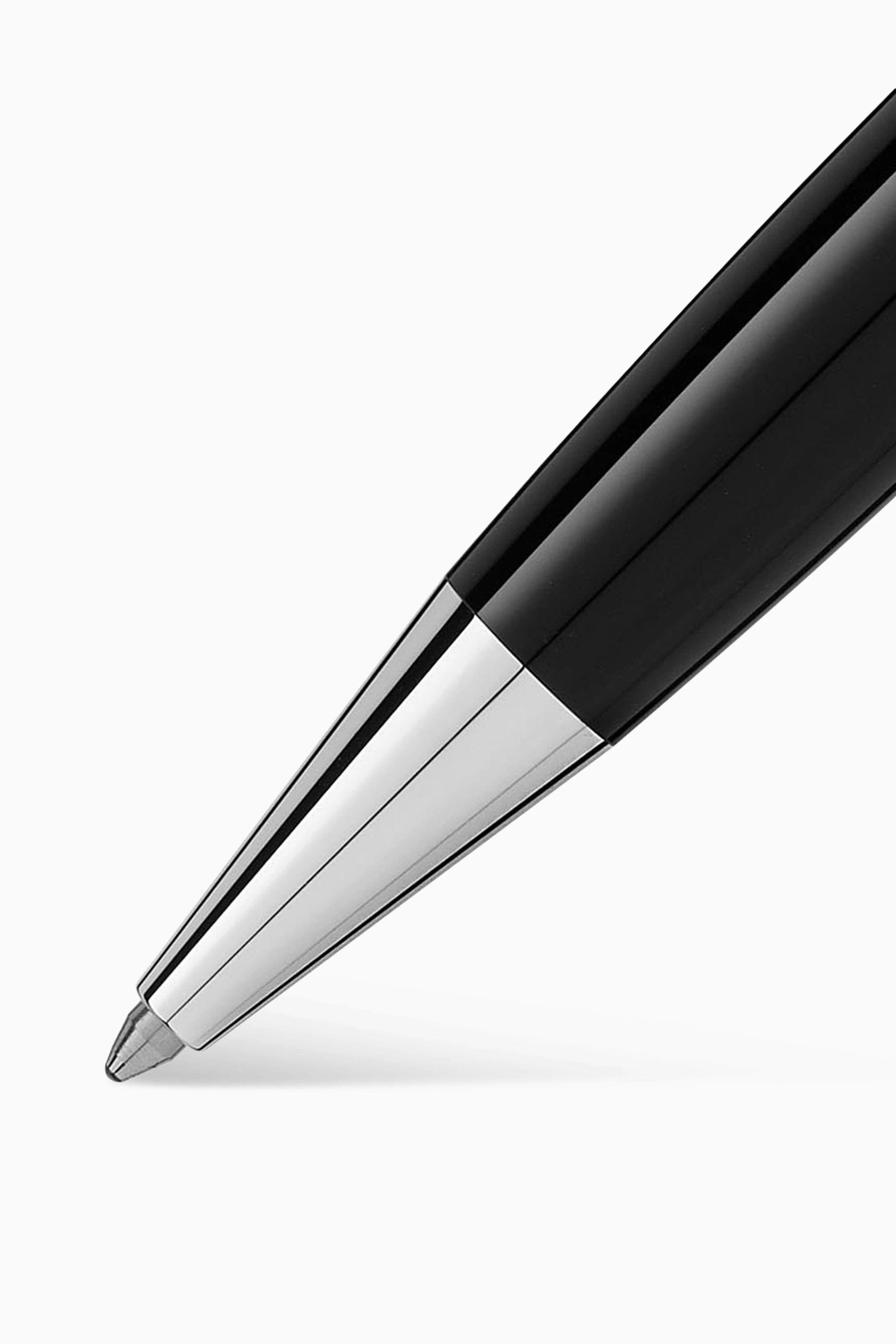 Buy Montblanc Black Meisterstuck Doue Geometry 164 Ballpoint Pen For UNISEX Online Ounass UAE