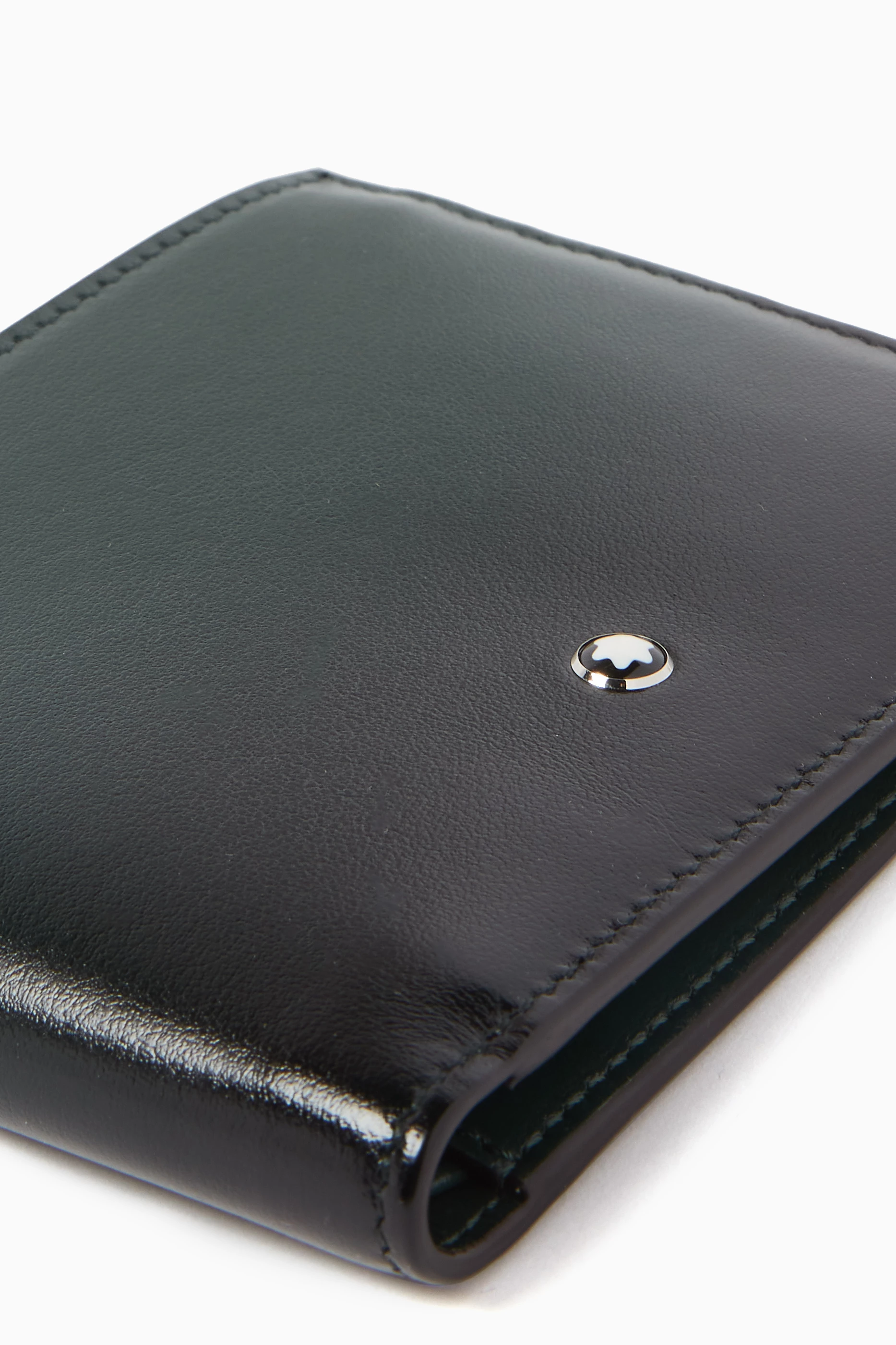 Montblanc men's meisterstuck 6 cc leather wallet online