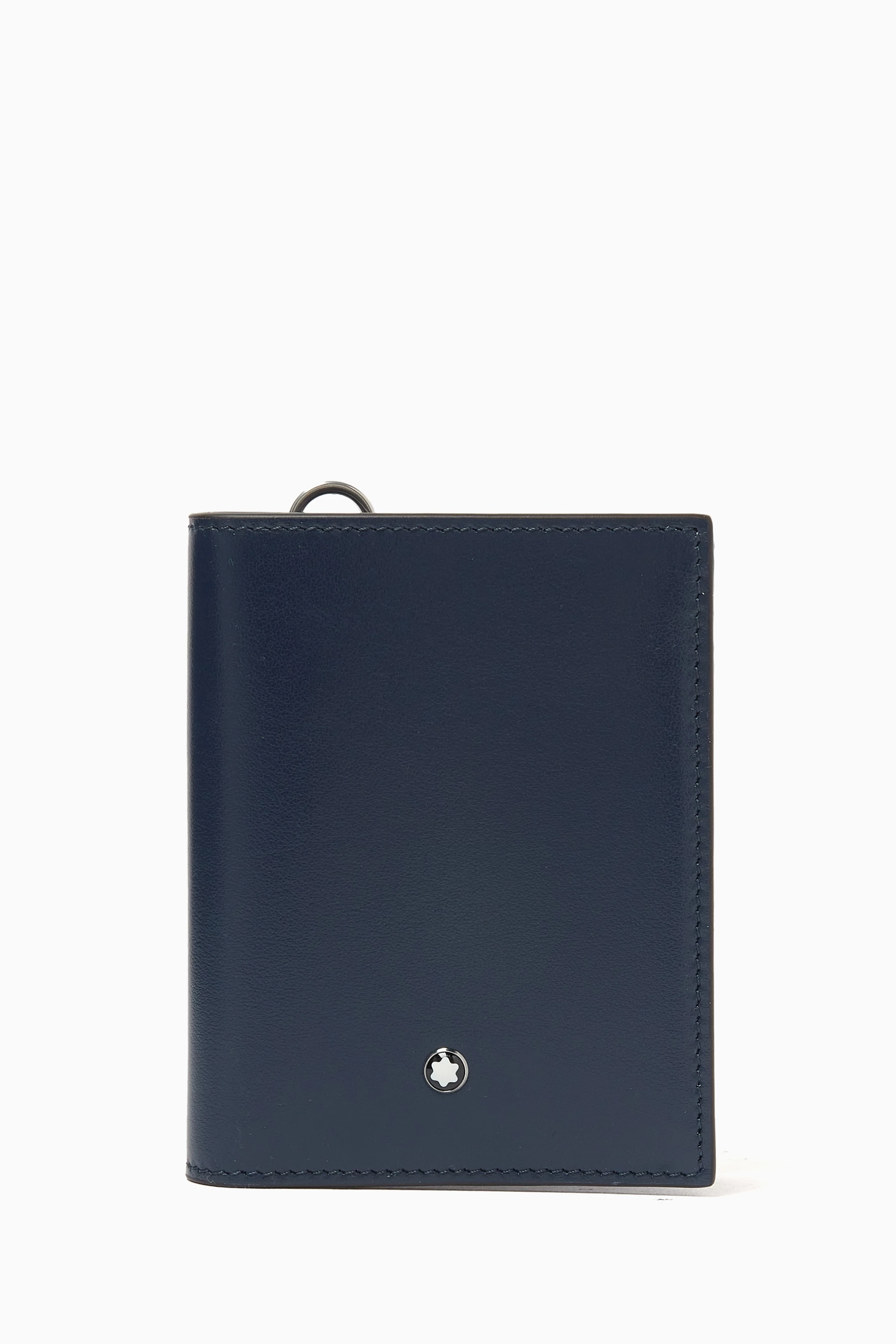 Buy Montblanc Blue Meisterstuck Compact Wallet 6cc in Leather For Men Online Ounass UAE