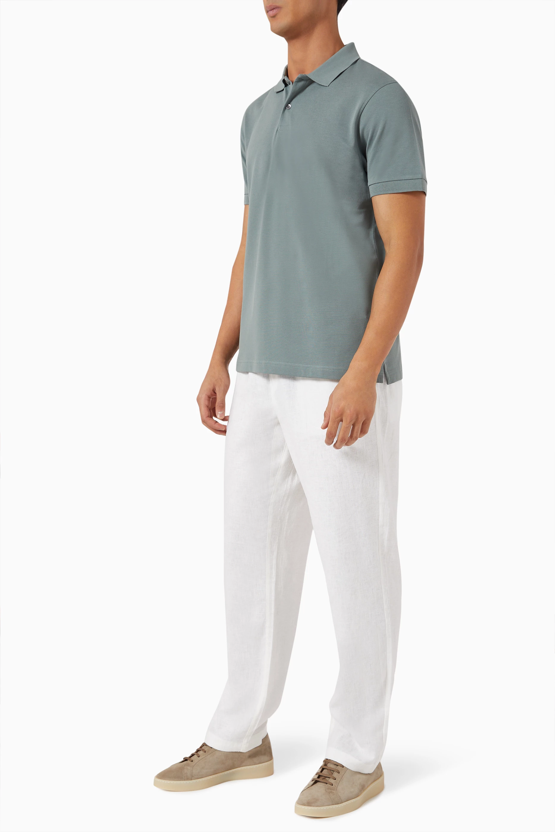 Sunspel pique polo store