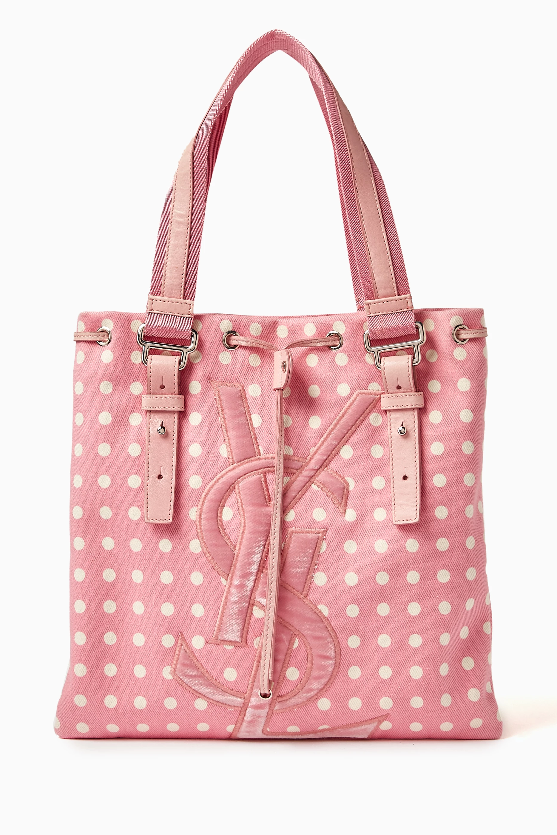 Ysl pink tote discount
