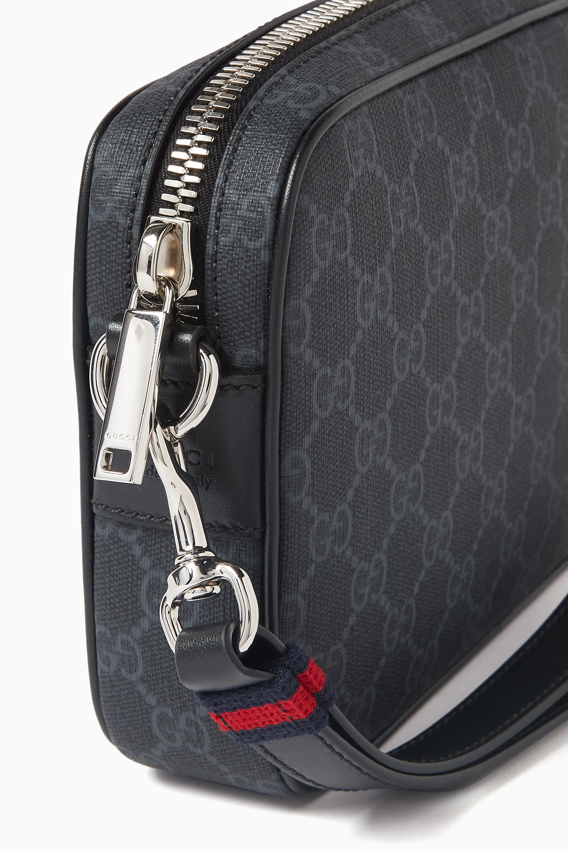 Gucci supreme black discount