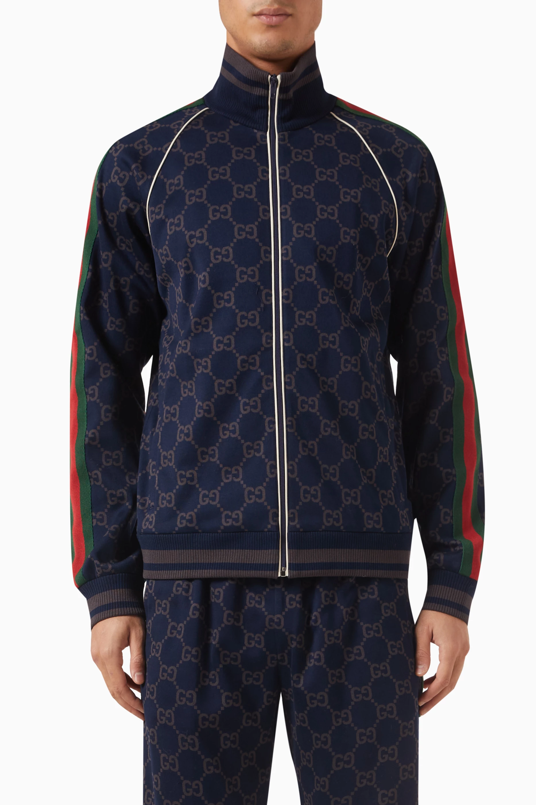 Gucci zip jacket top