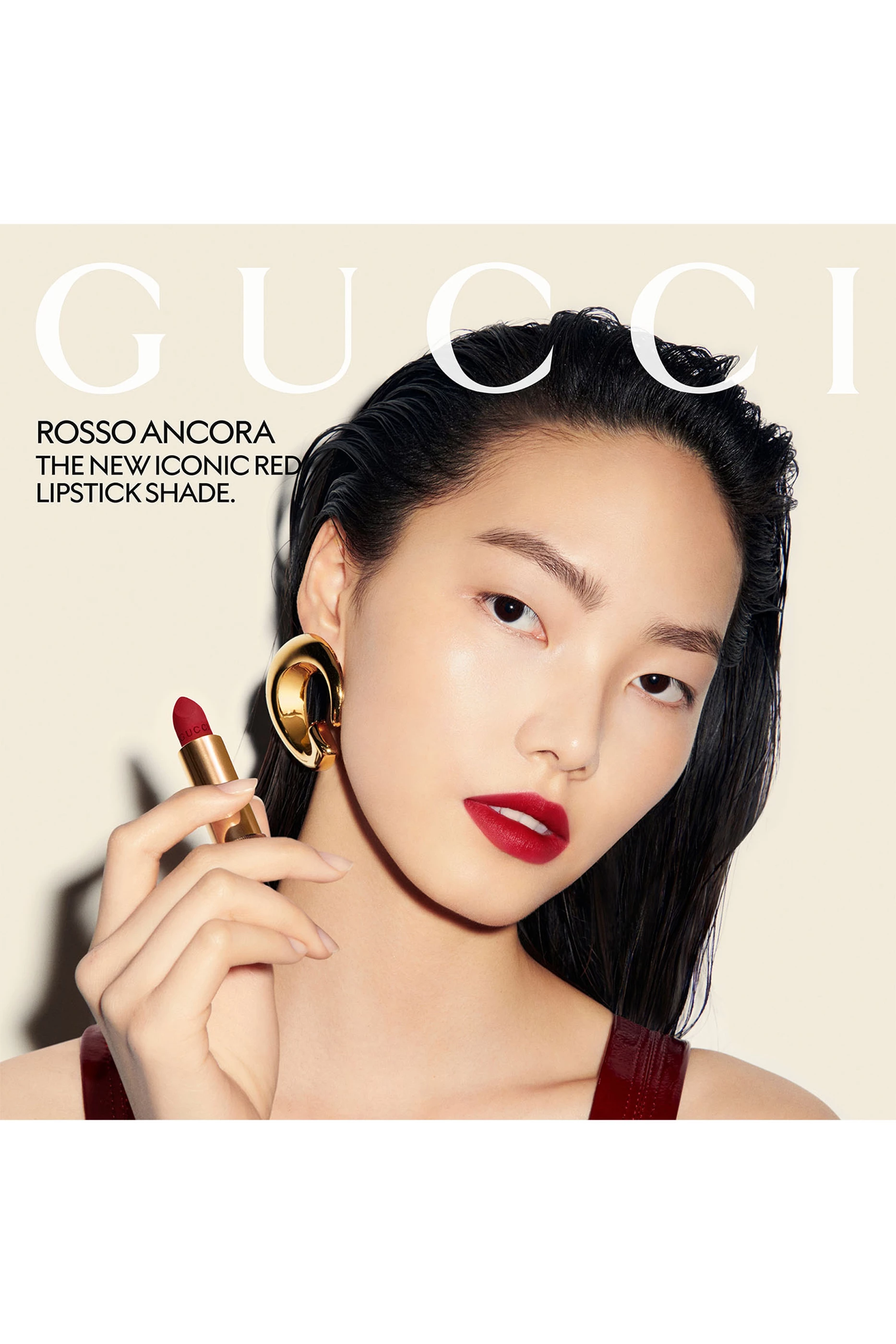 Buy Gucci Beauty Colourless 509 Rosso Ancora Rouge A Levres Matte Lipstick 3.5g For Women Online Ounass UAE