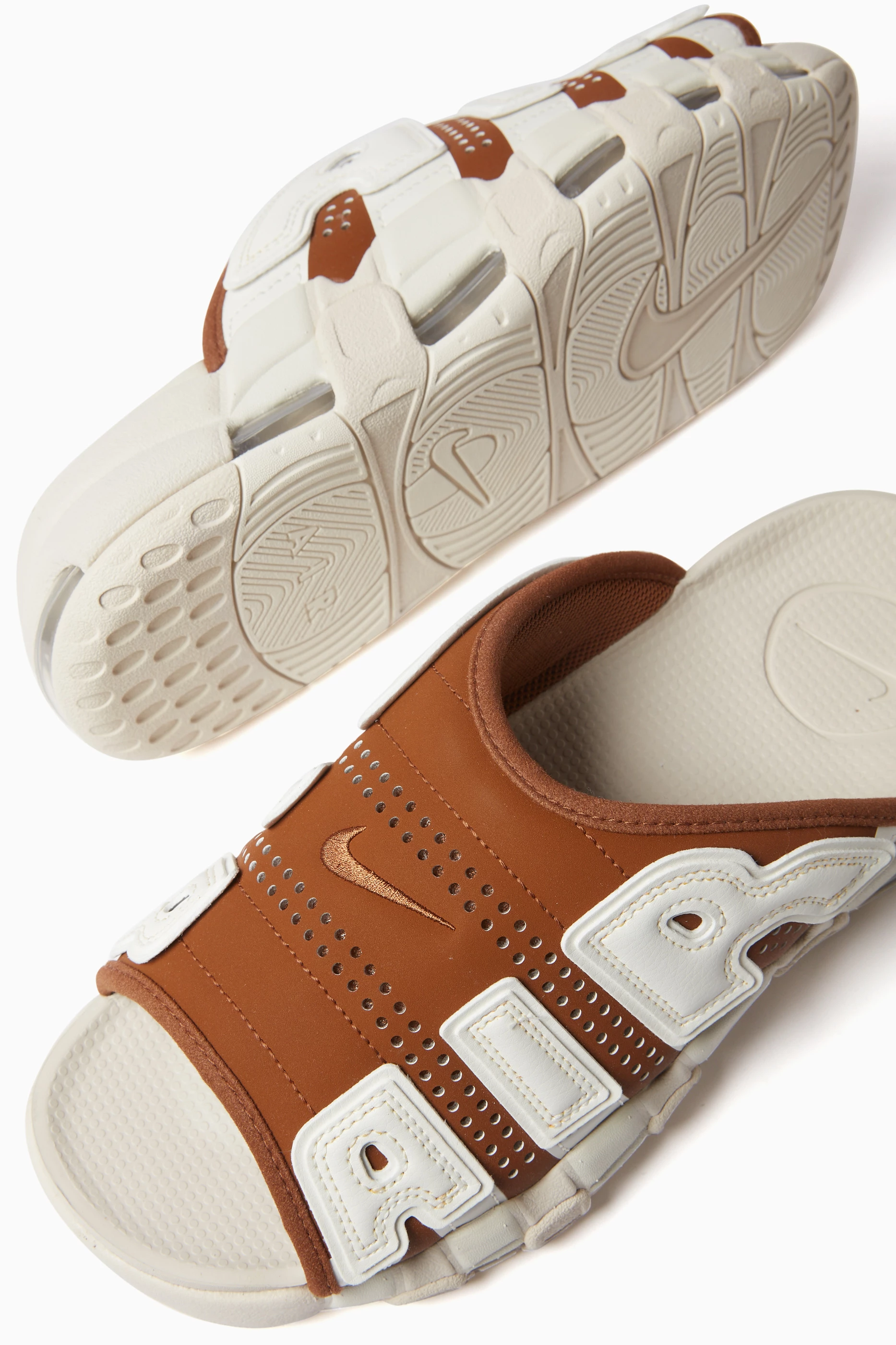 Slides Nike Uptempo Mens Size 13 Buy Nike Brown Air More Uptempo