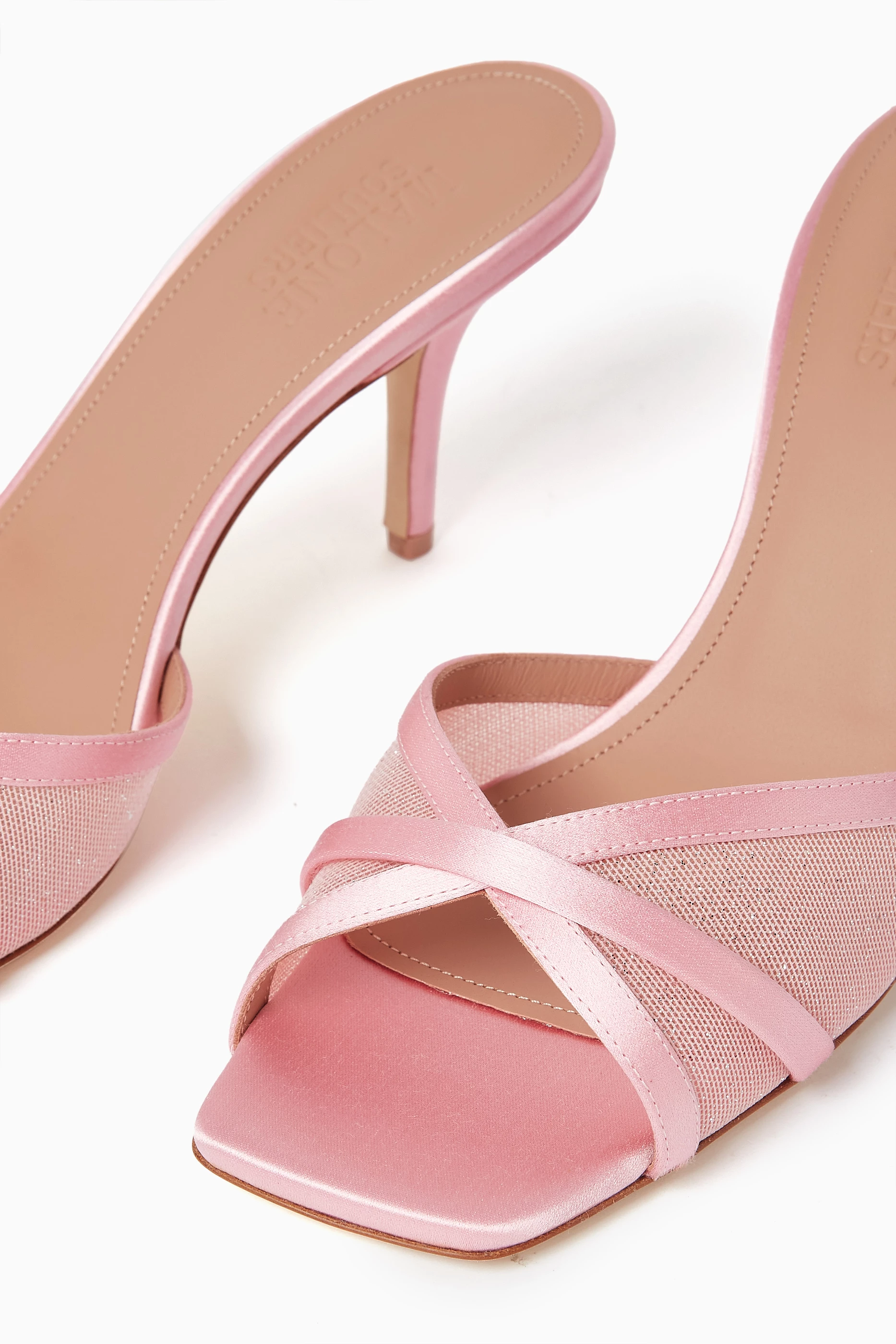 Mules glitter hot sale