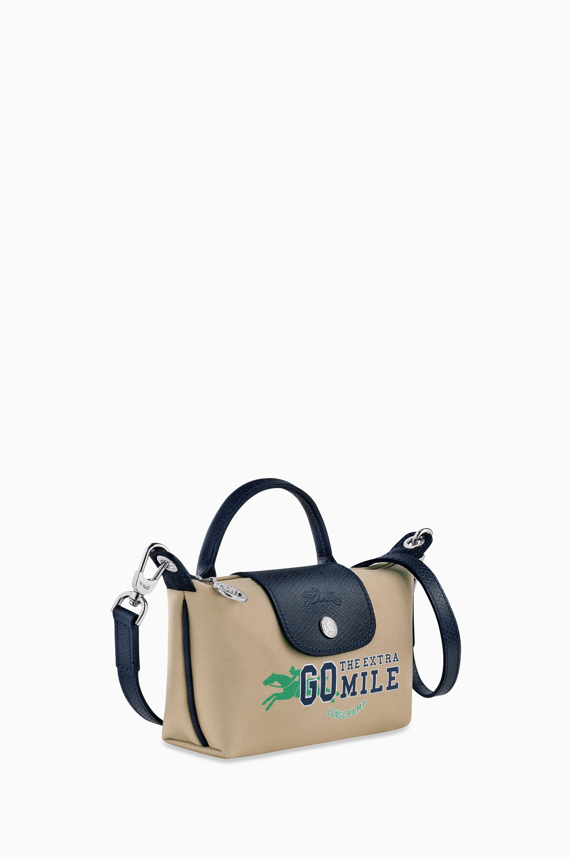 Buy Longchamp Neutral XS Le Pliage Collection Crossbody Bag in Canvas For Women Online Ounass UAE