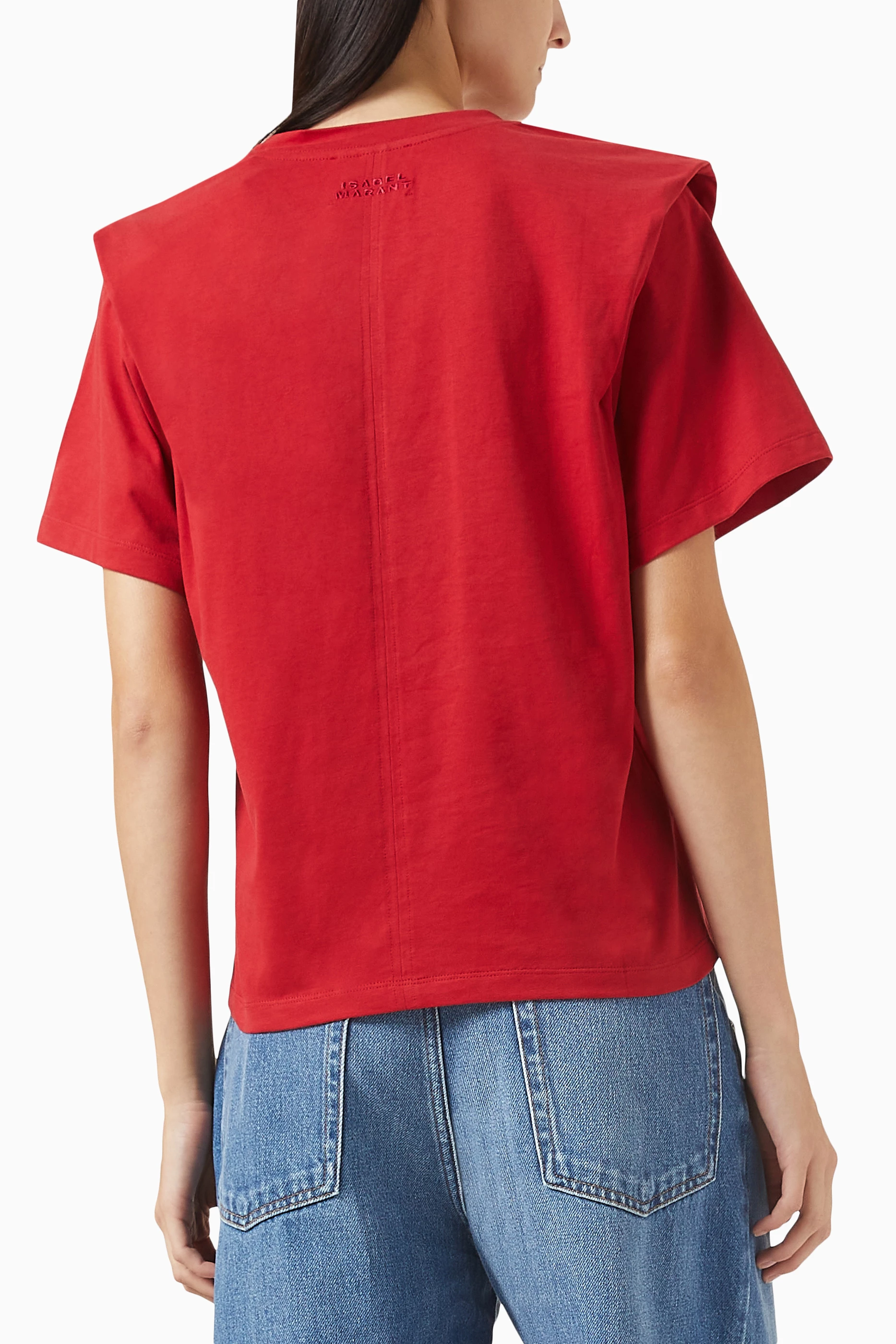 Tシャツ・カットソー ISABEL MARANT Women Tops TS0272FA C2K05I11BO RED Designer T-shirts & Sweatshirts for Women | ISABEL MARANT