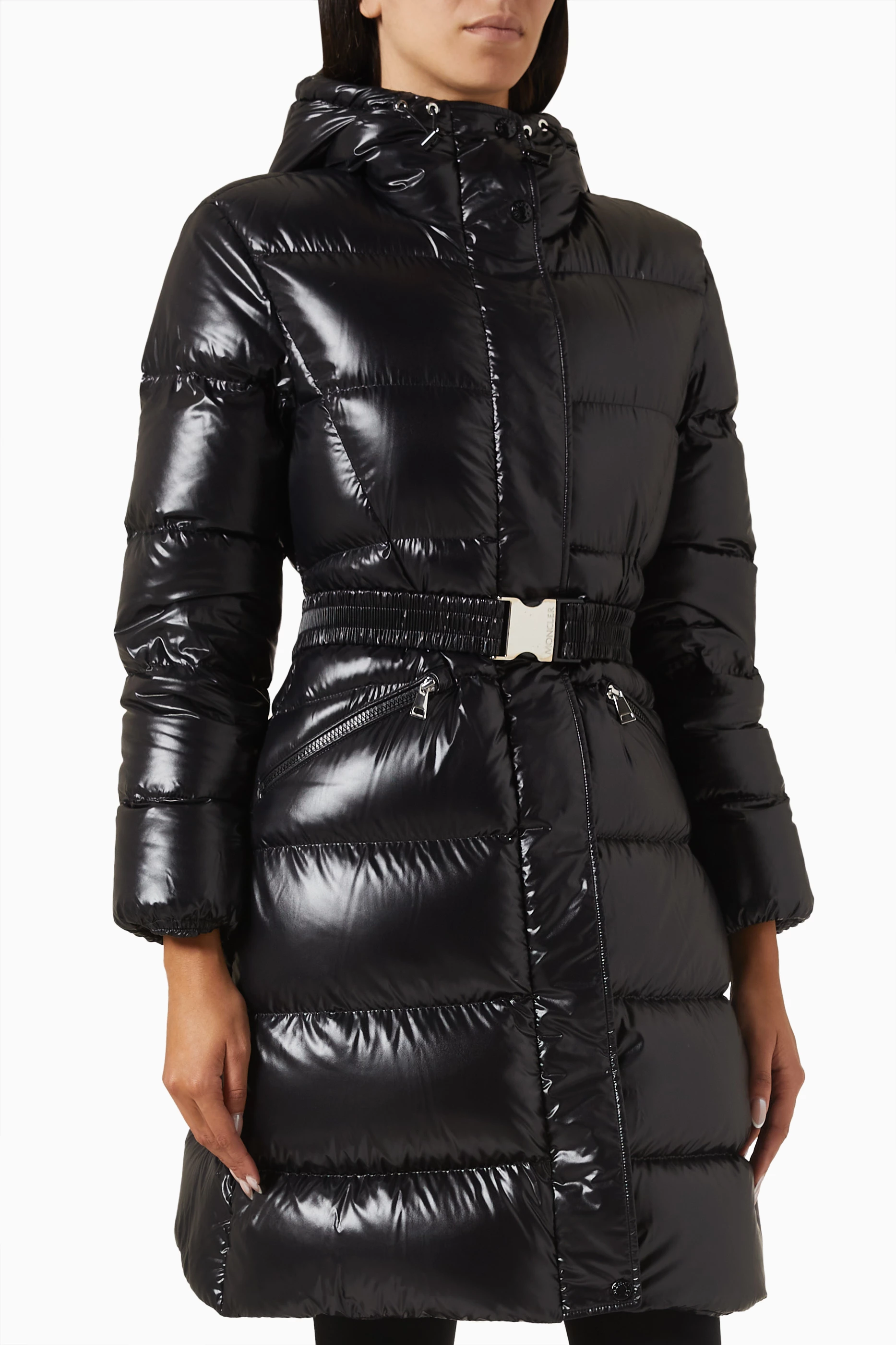 Moncler coat with belt 2025