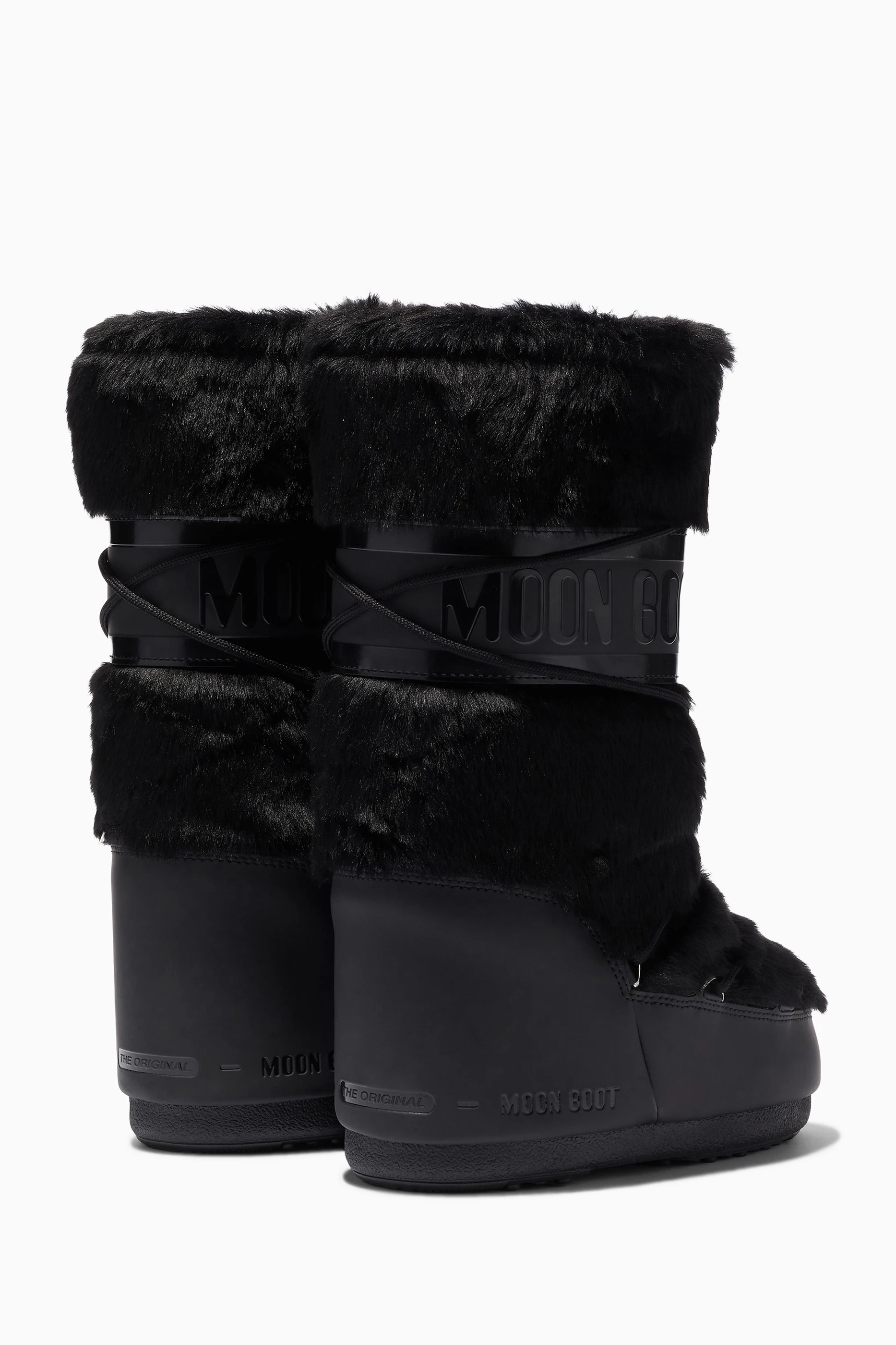 Moon boots vernis noir cheap