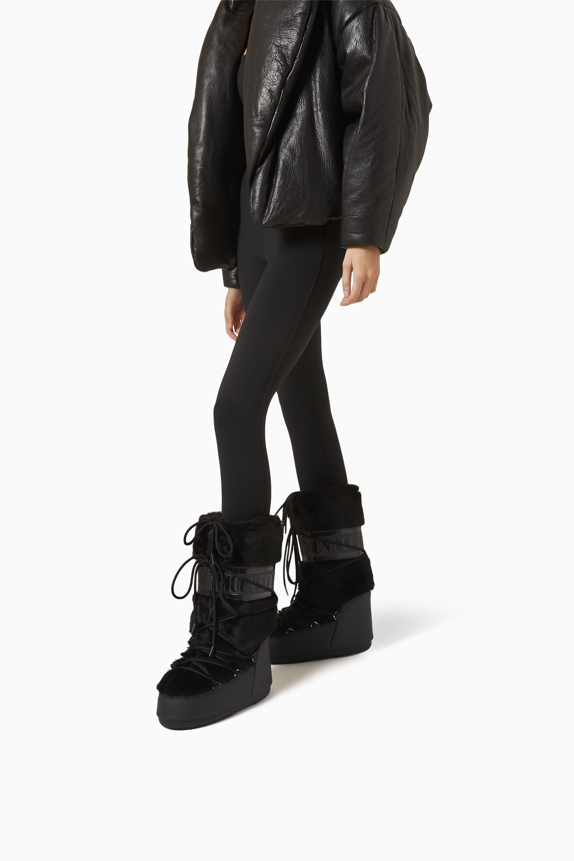 Moon boots womens black new arrivals