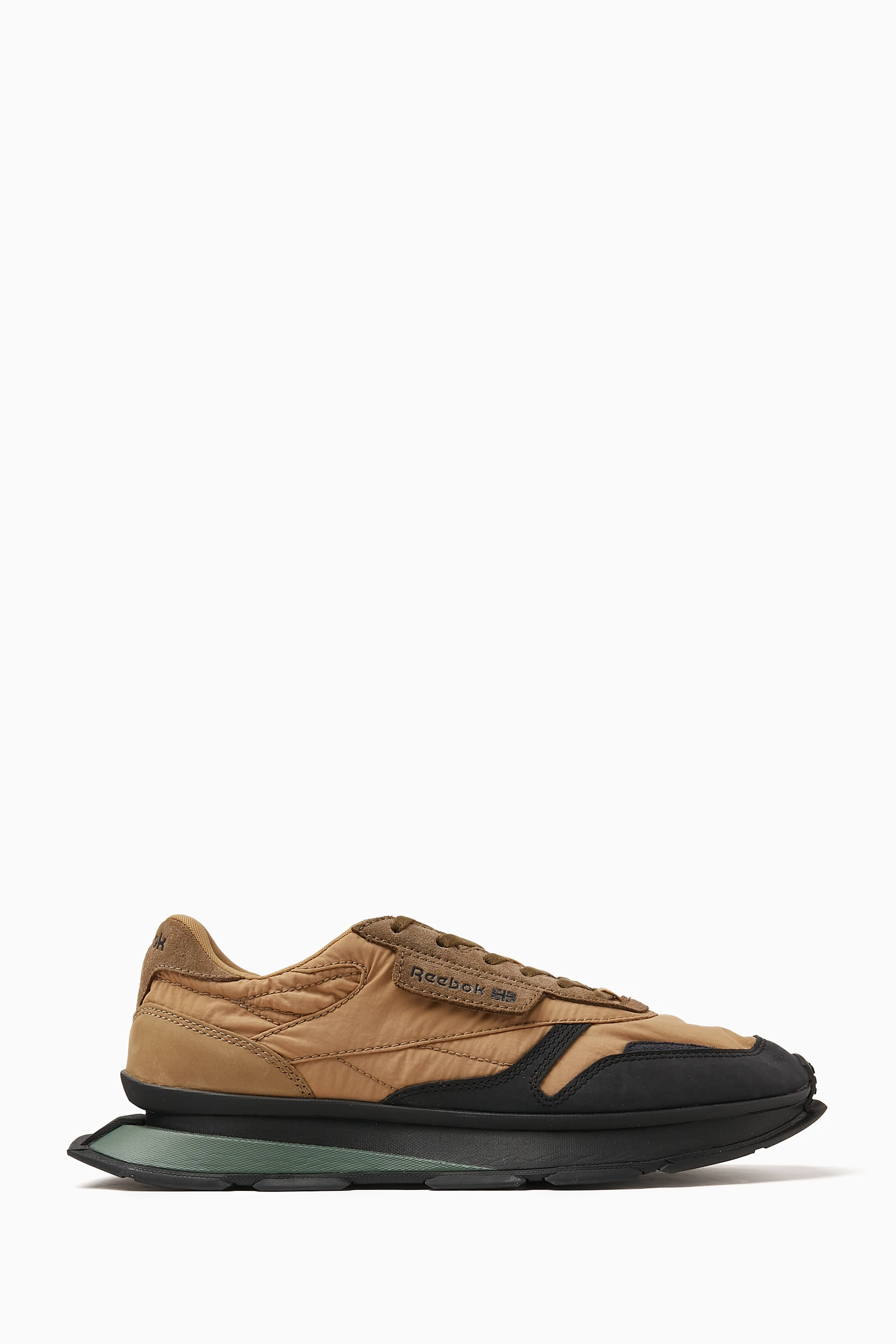 Buy Reebok LTD Brown Classic Sneakers in Leather For Men Online Ounass UAE