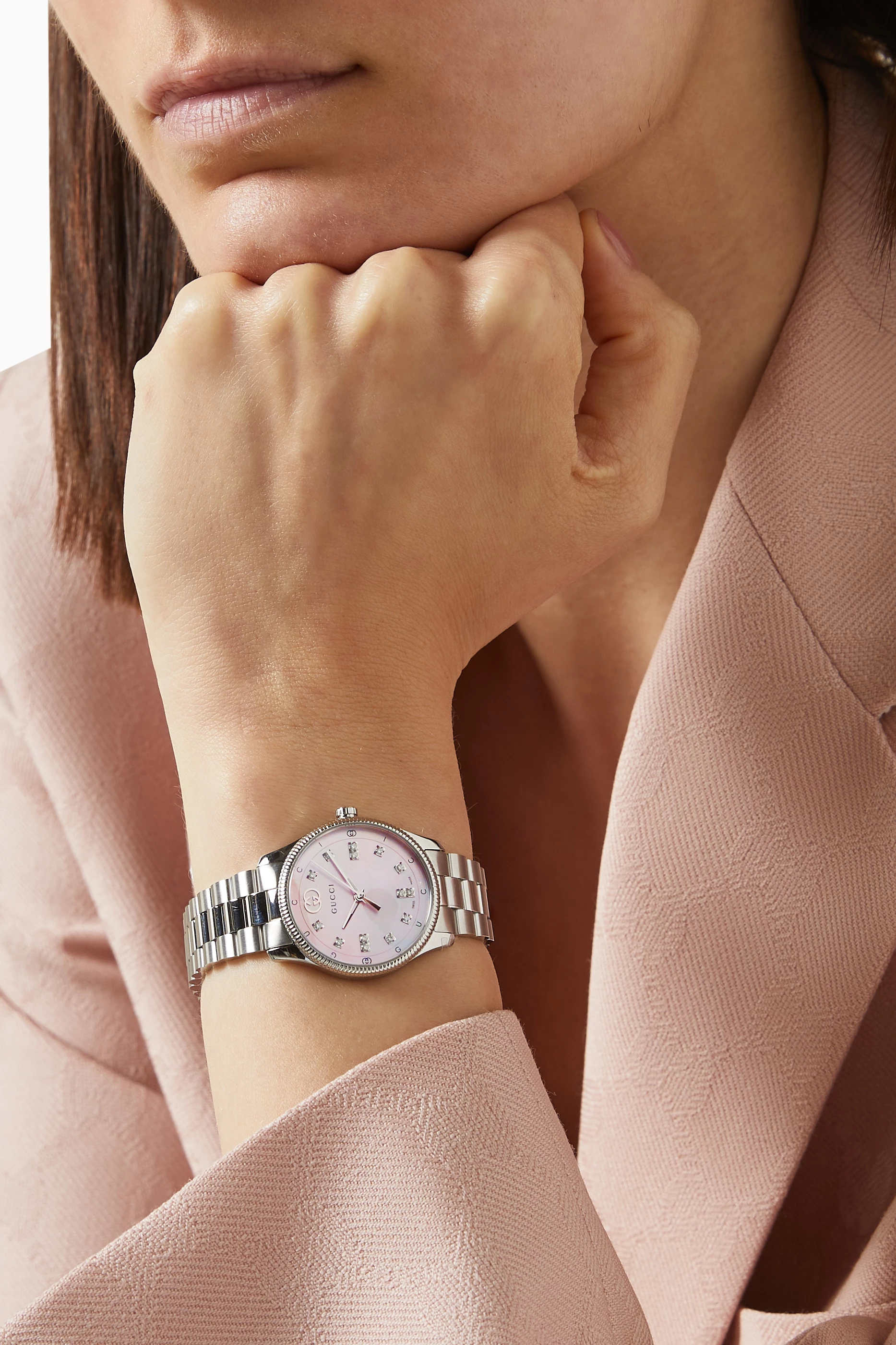 Gucci timeless diamond watch sale