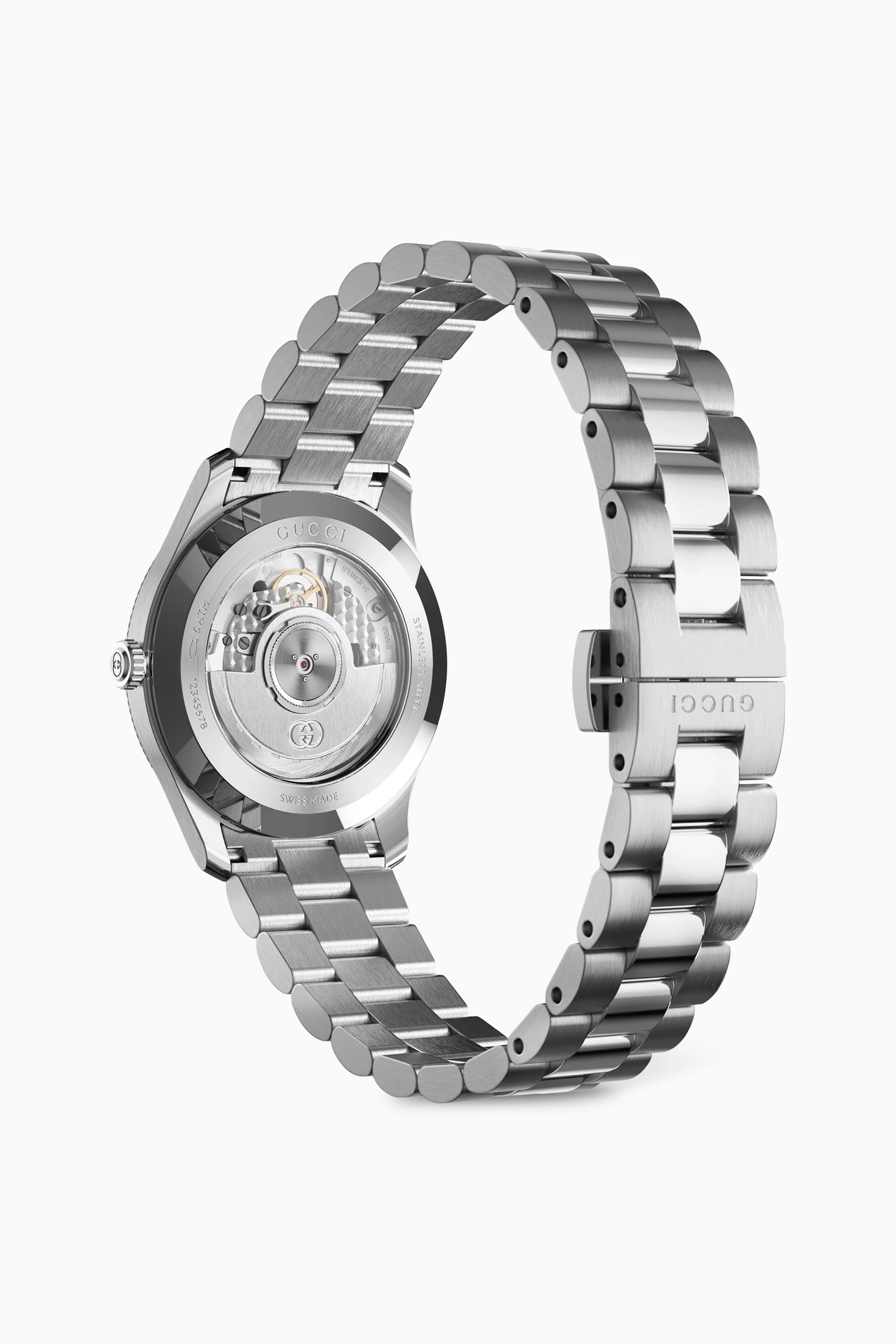 Buy Gucci Silver G Timeless Automatic Watch 40mm For Men Online Ounass UAE