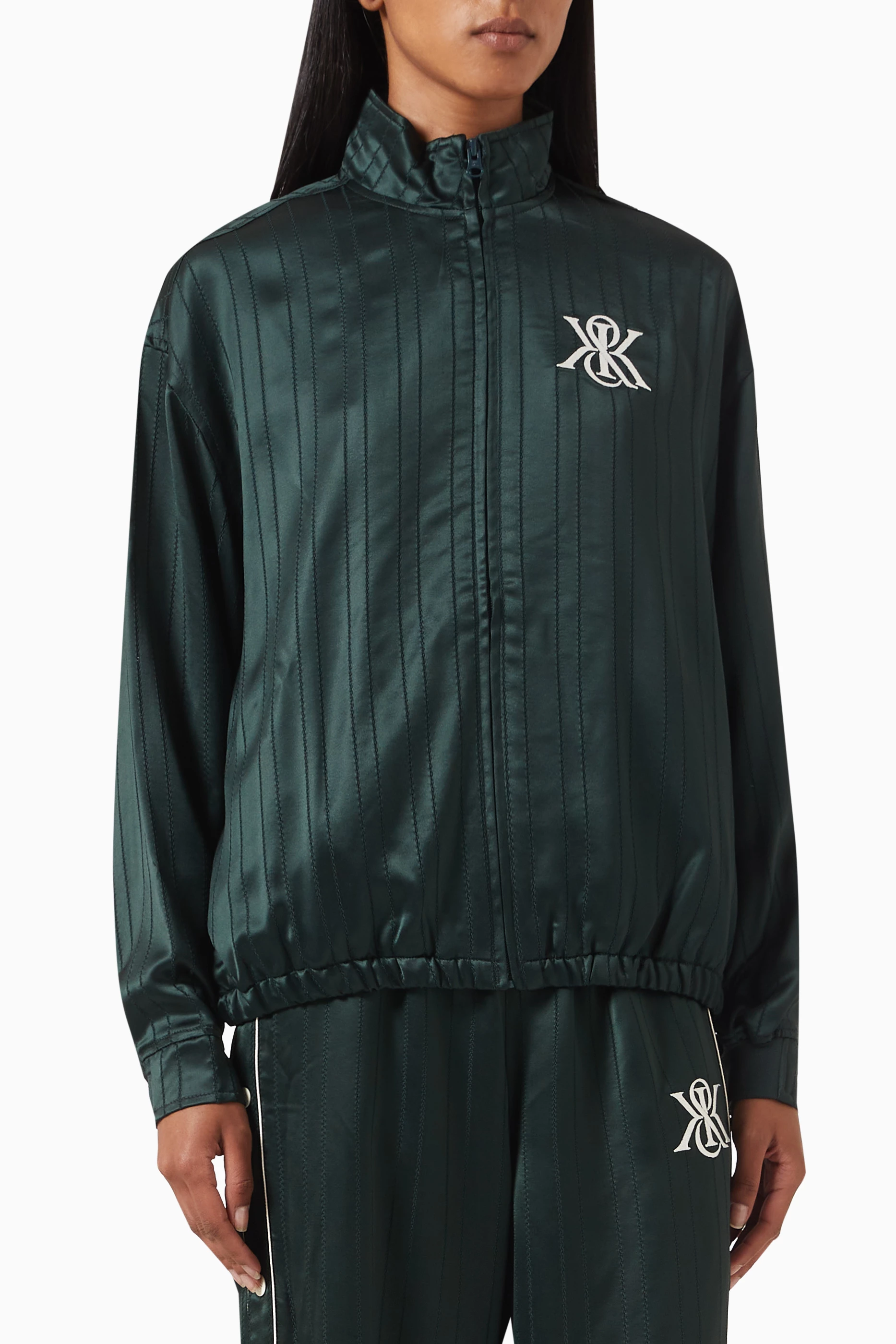 【専用】Kith Wrenley Satin Crest Track 専用】Kith Wrenley Satin Crest Track
