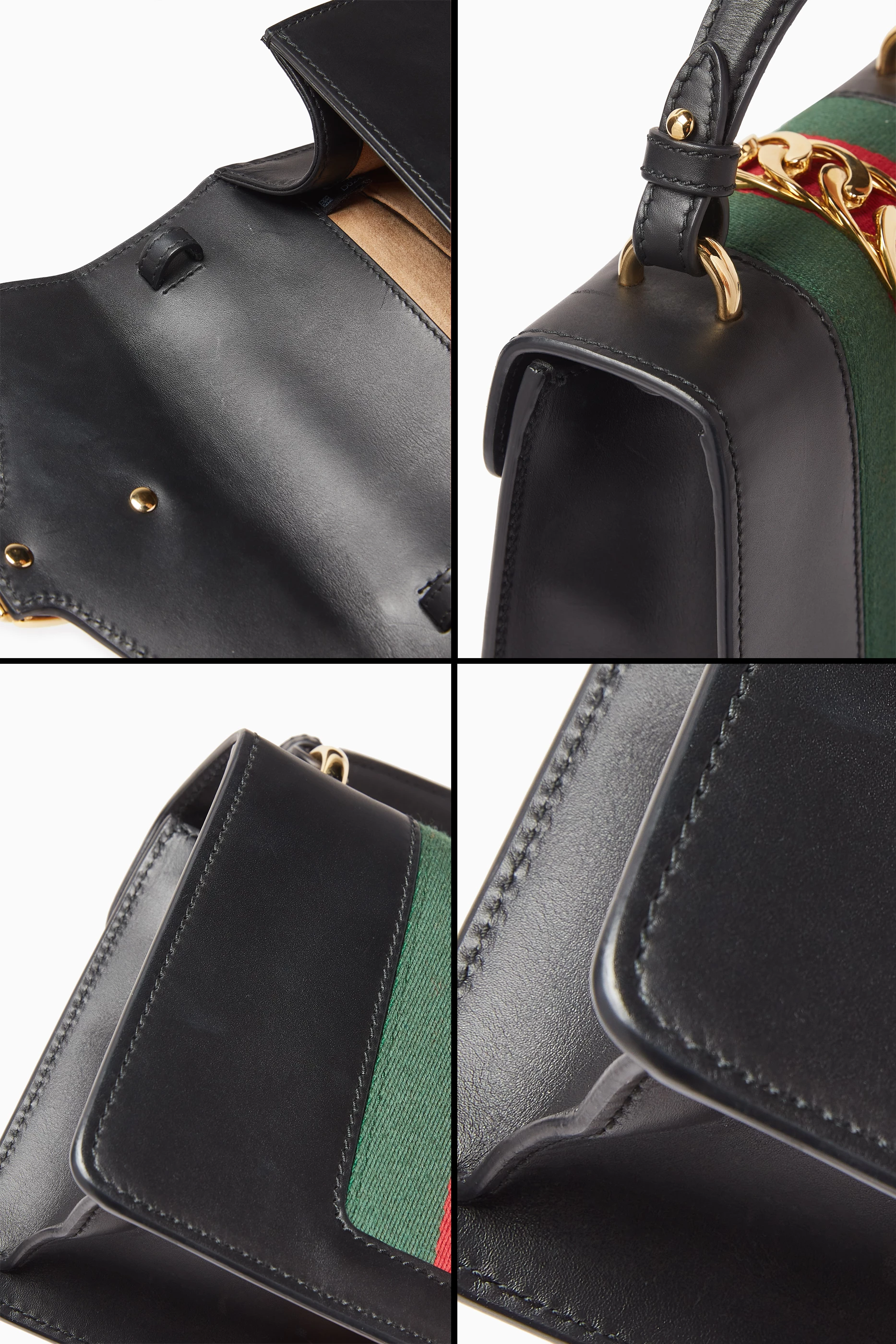 Gucci sylvie leather mini chain bag shop