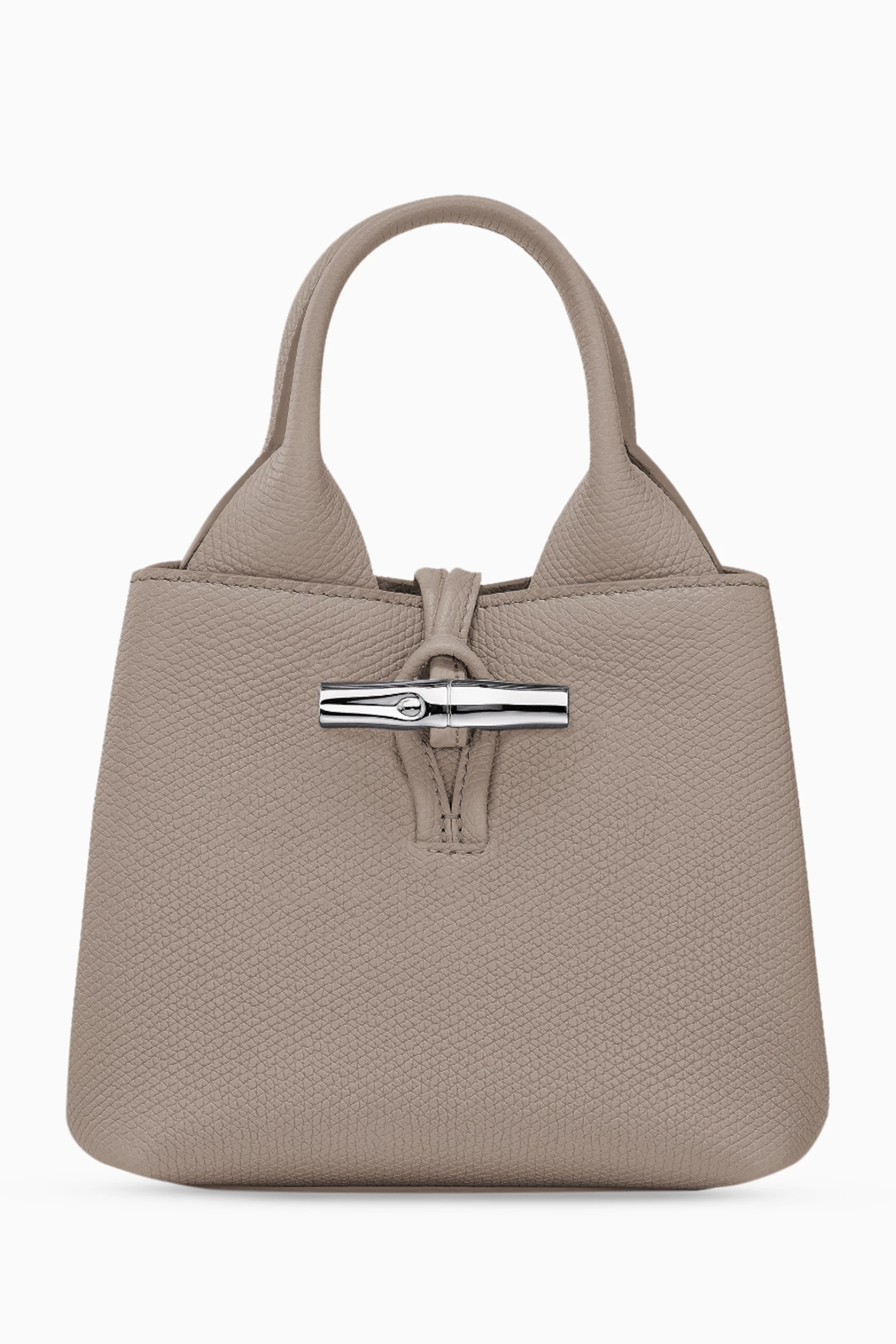 Buy Longchamp Neutral XS Le Roseau Tote Bag in Leather For Women Online Ounass UAE