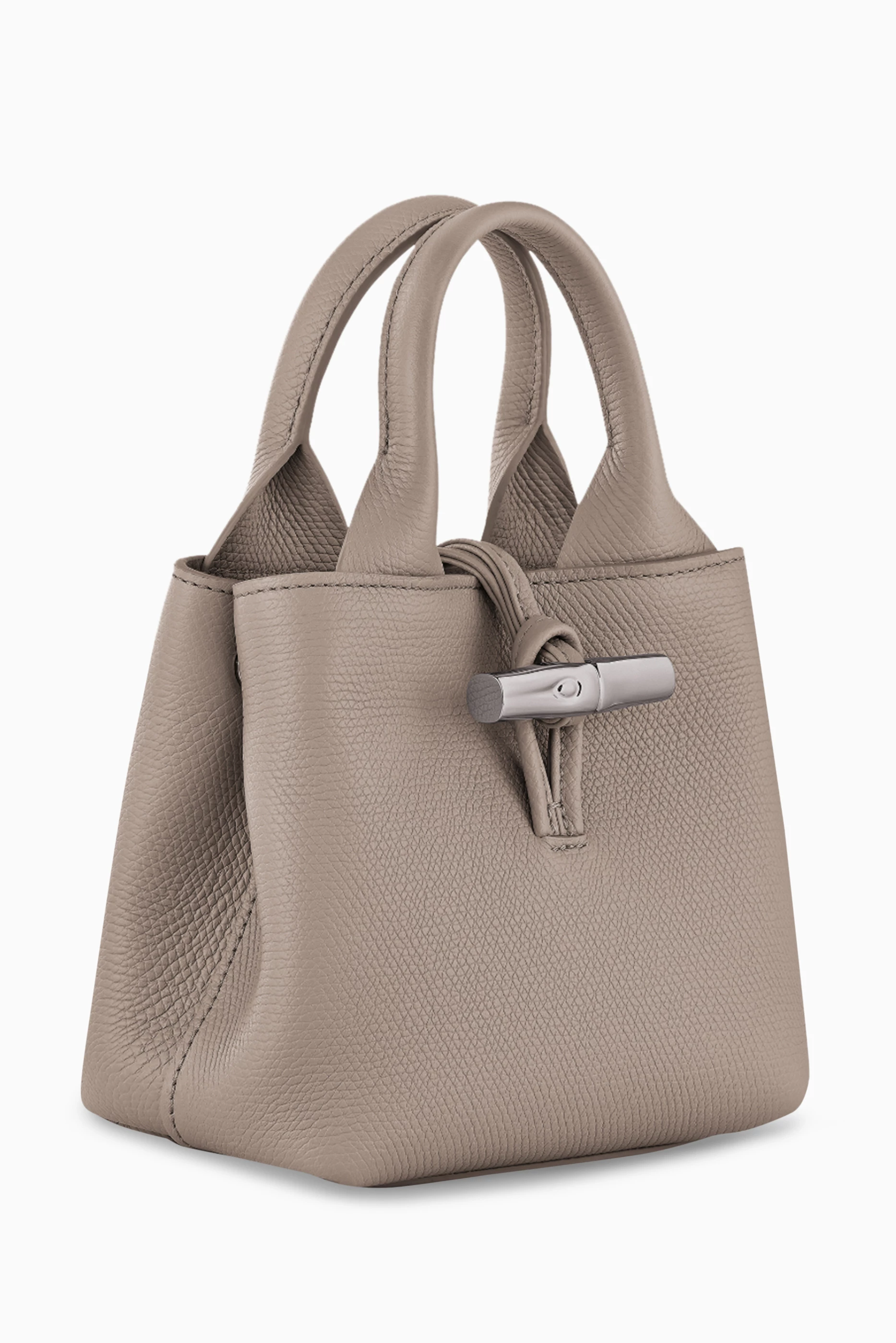 Longchamp roseau leather tote outlet