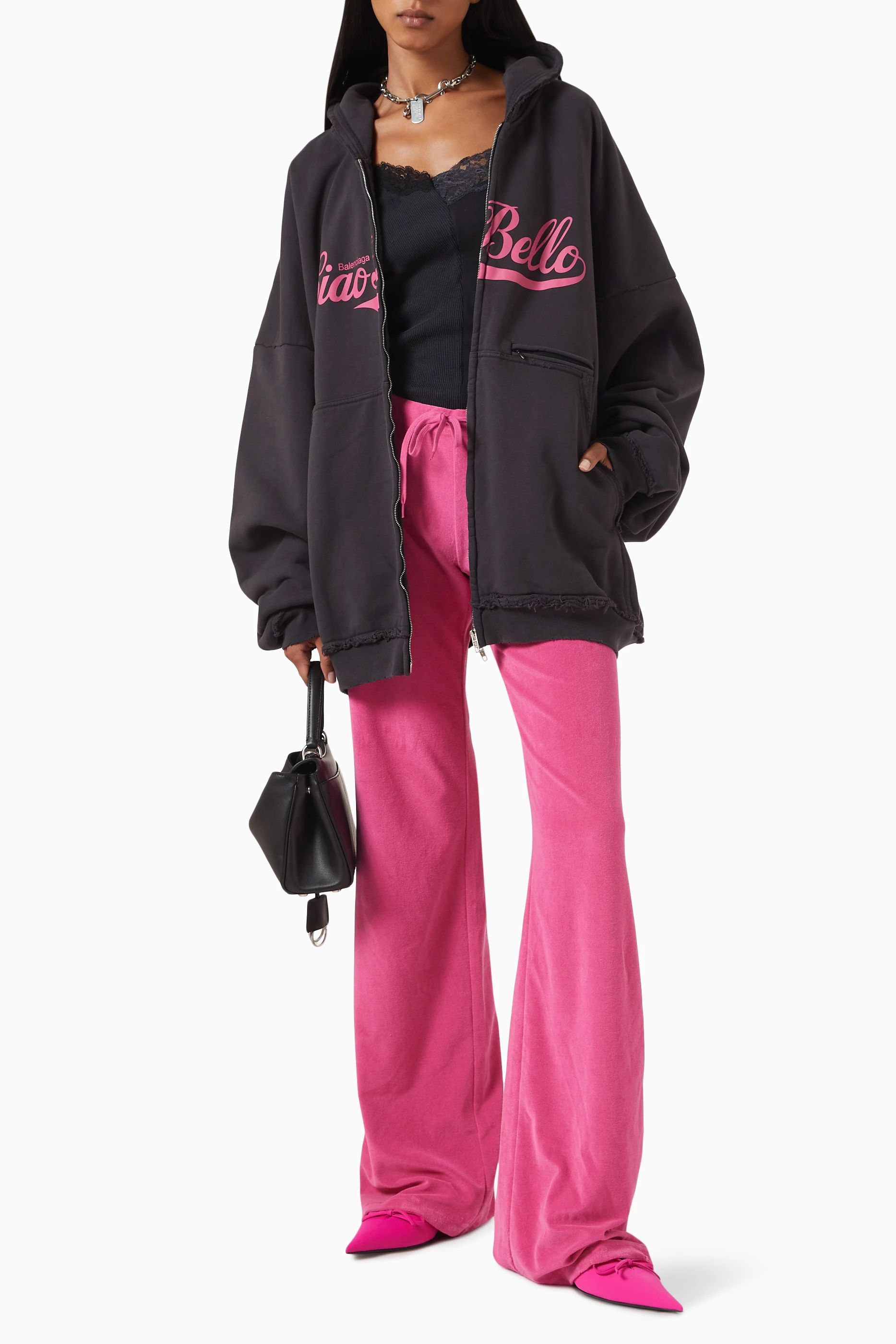 【美品】Balenciaga Ciao Bello Pulled Hoodie 美品】Balenciaga Ciao Bello Pulled Hoodie Balenciaga Ciao